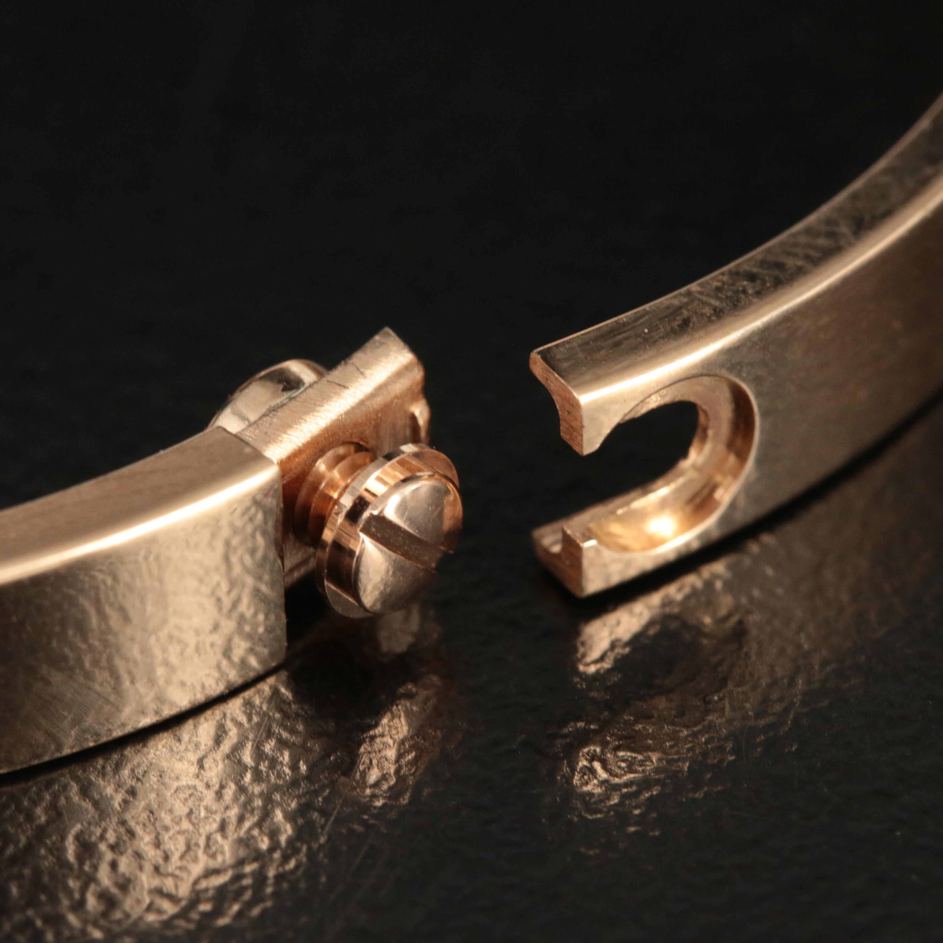 Cartier "LOVE" 18K Rose Gold Bracelet