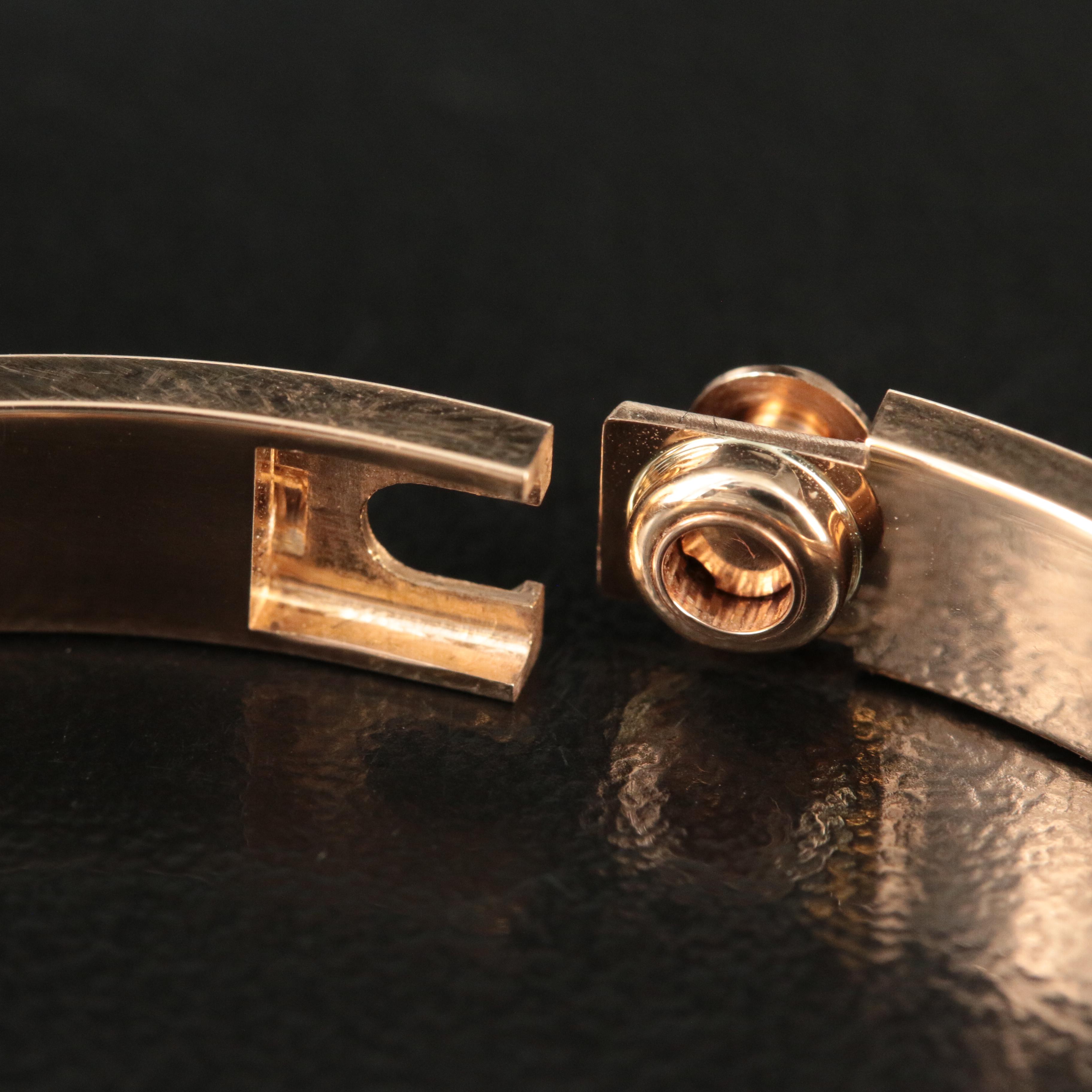 Cartier "LOVE" 18K Rose Gold Bracelet