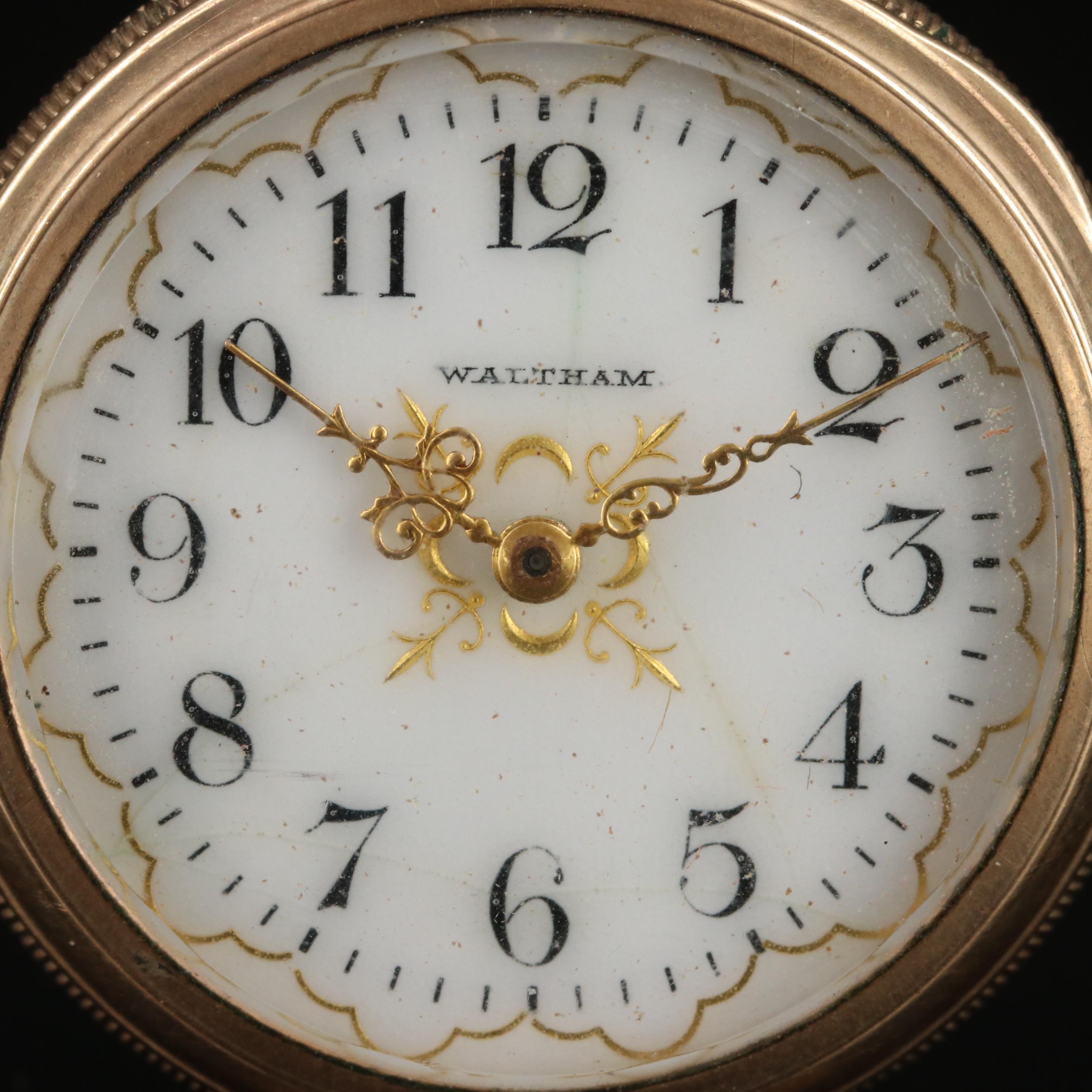 1901 Waltham Gold-Filled Pocket Watch