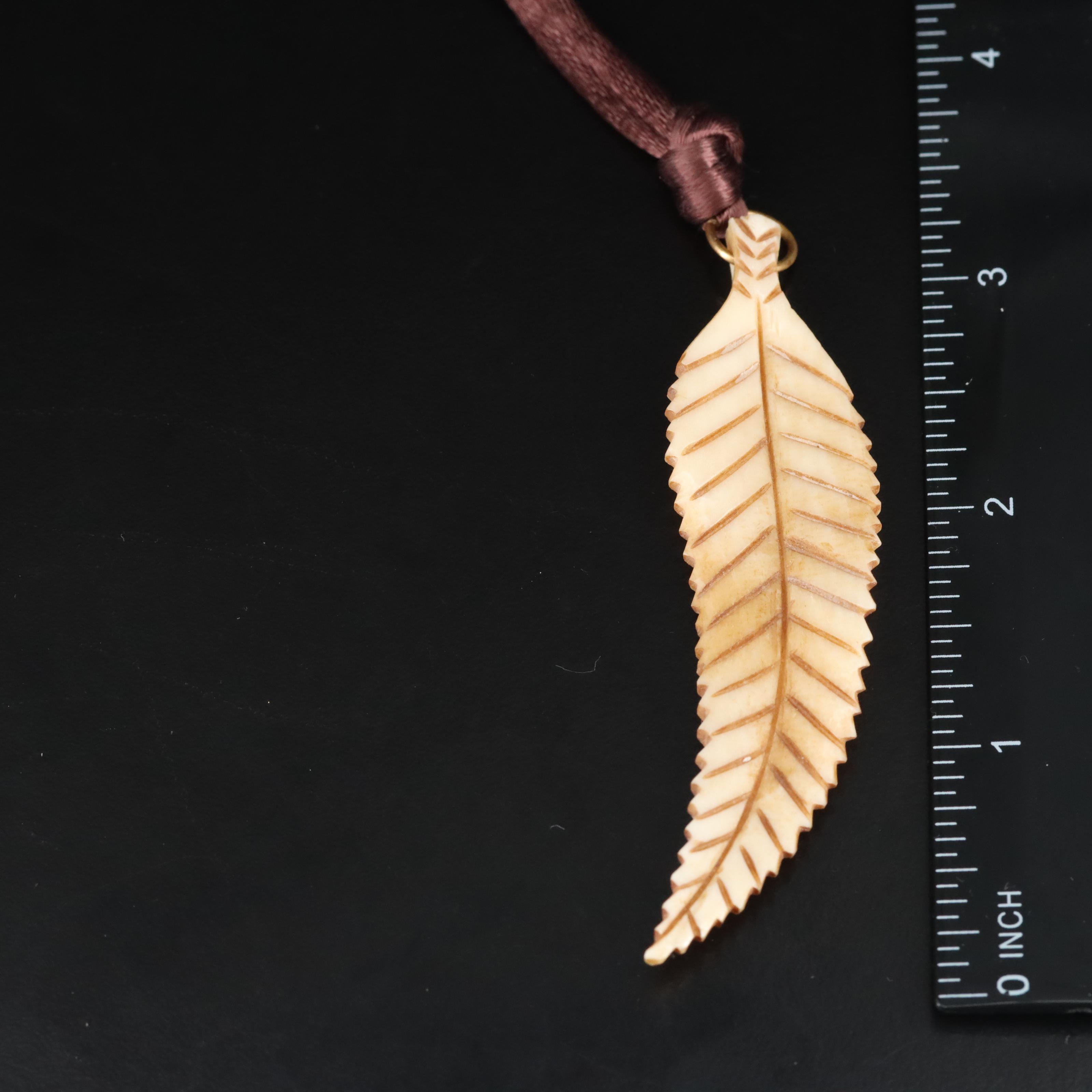 Trade Bead and Carved Bone Necklaces with Earrings