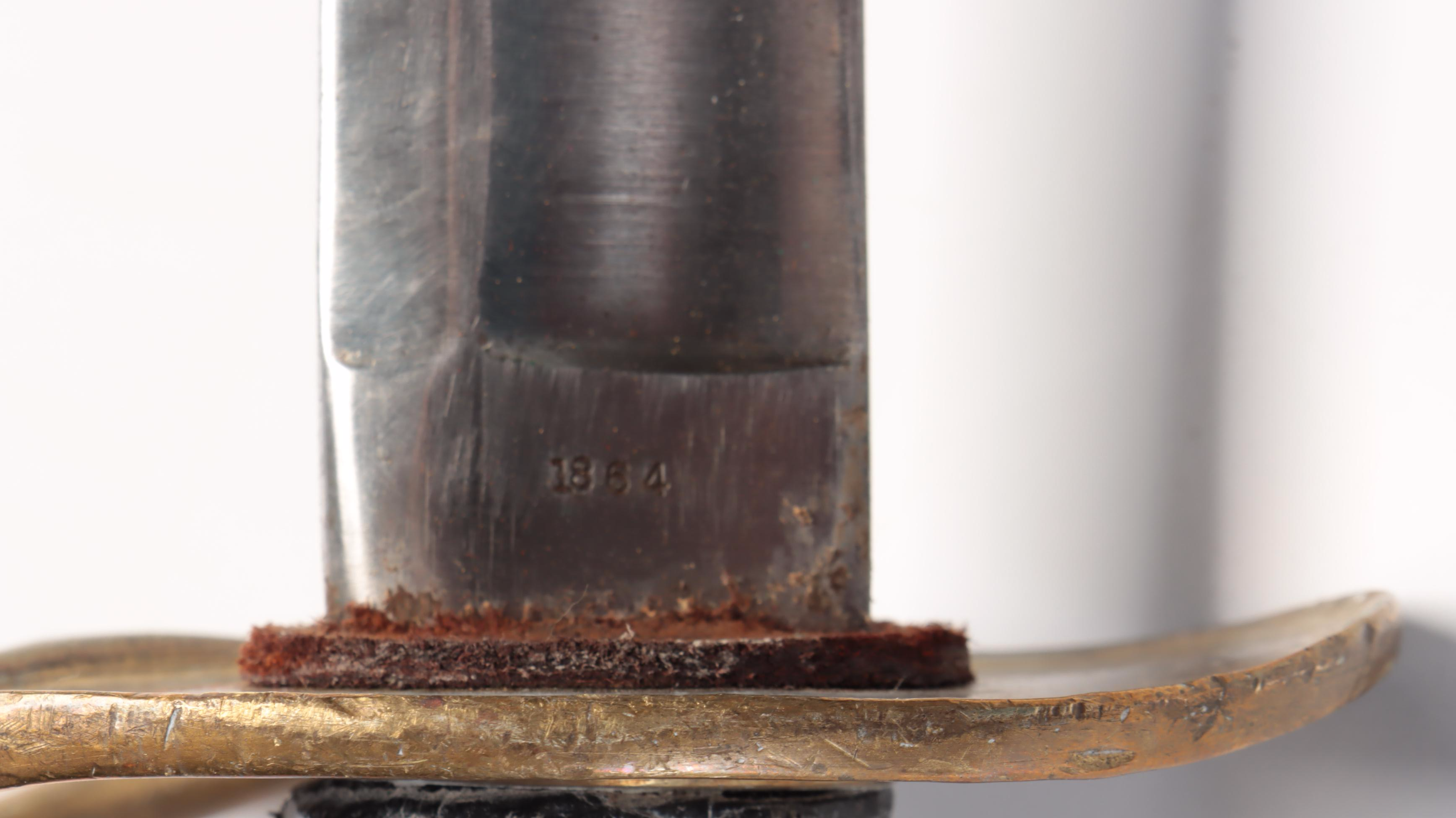 M1860 Type Cavalry Saber, Dated 1864