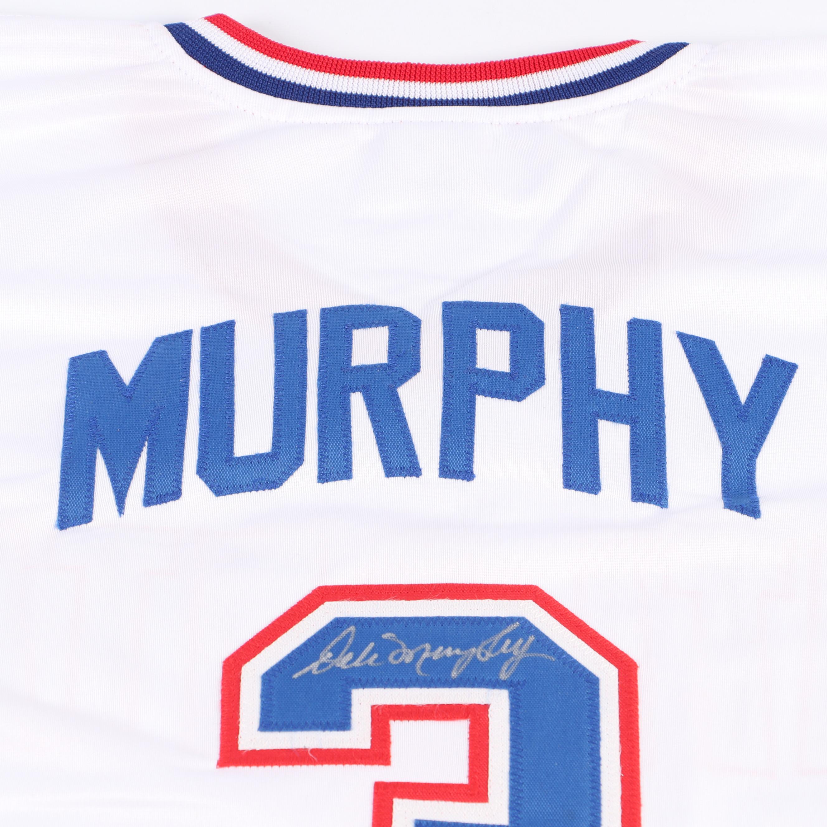Dale Murphy Signed Atlanta Braves Stitched Baseball Jersey