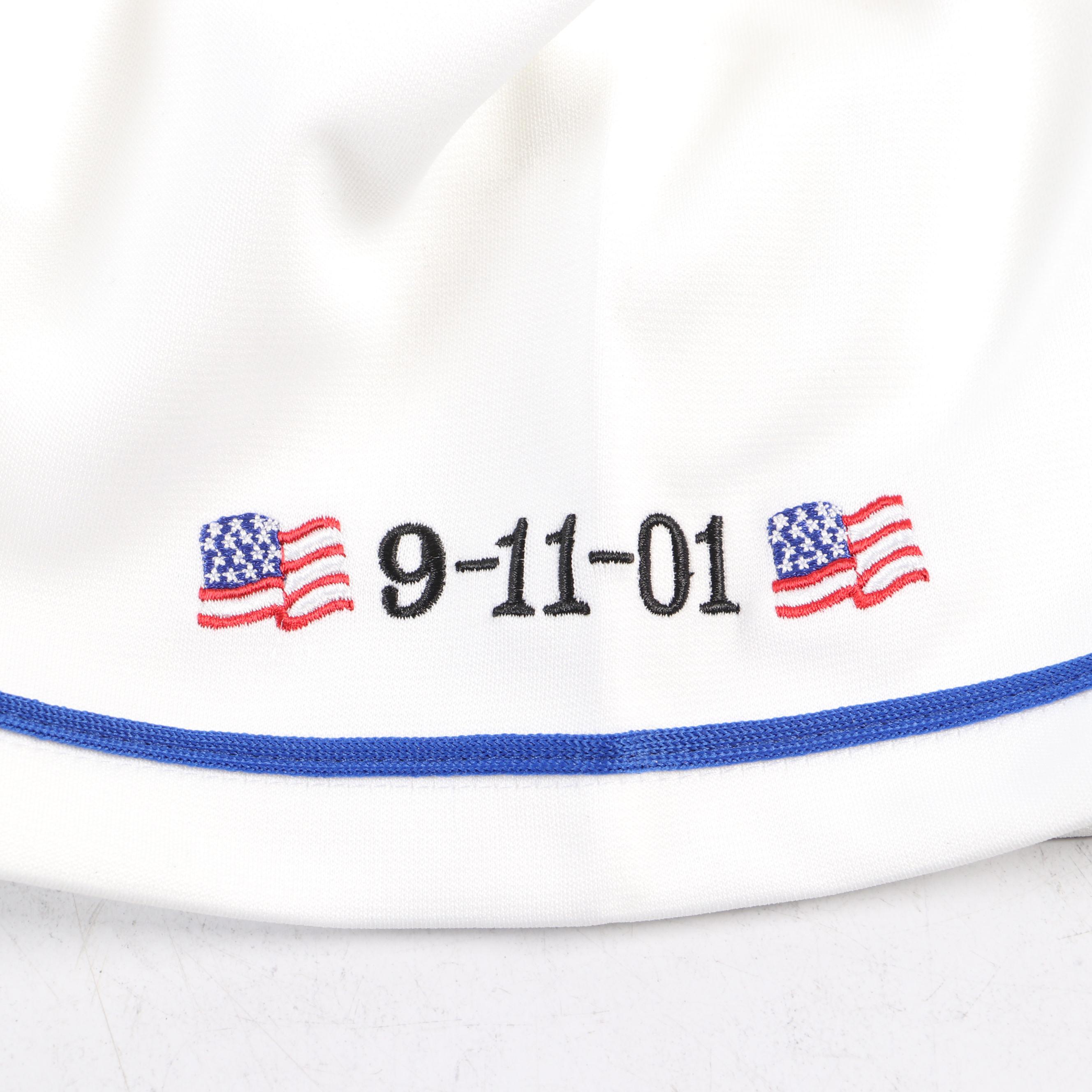 Mike Piazza Signed New York Mets 9/11 Stitched Mitchell and Ness Baseball Jersey