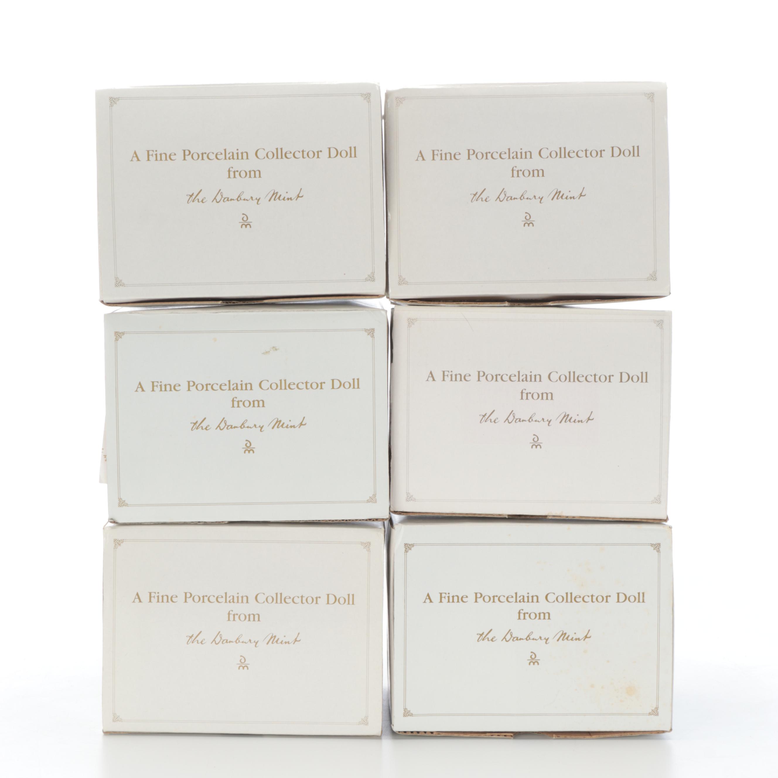 The Danbury Mint Miniature Porcelain Dolls