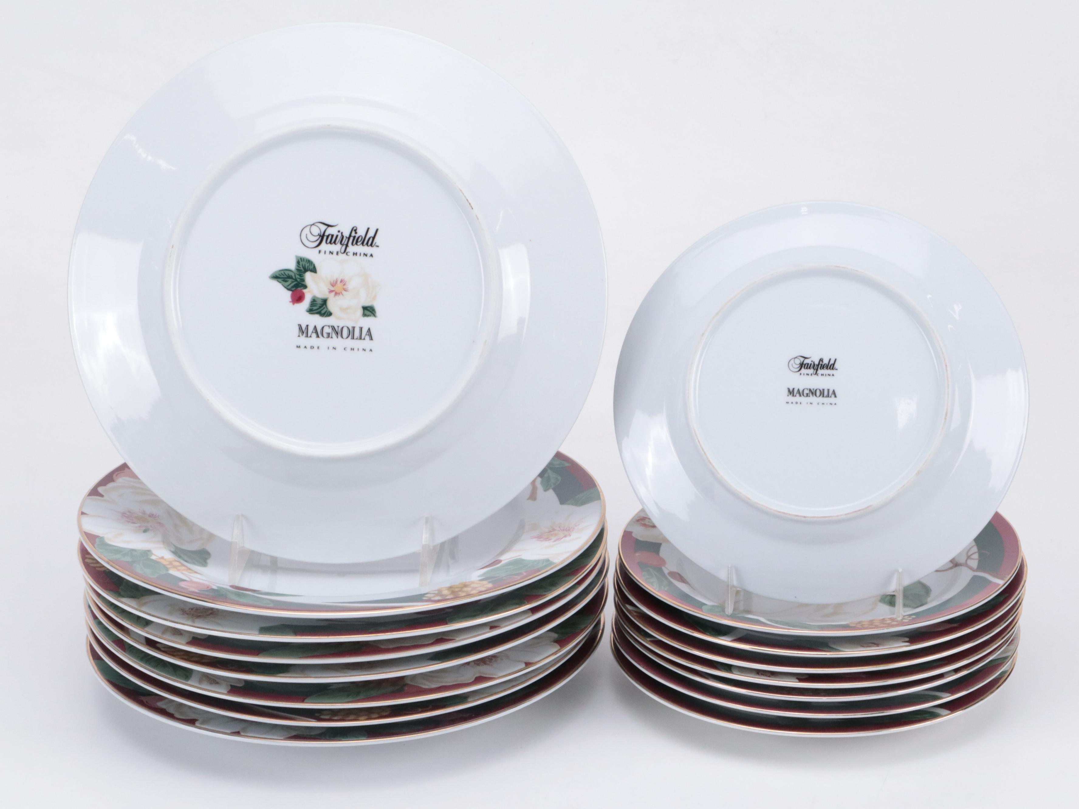 Fairfield "Magnolia" Dinnerware Collection