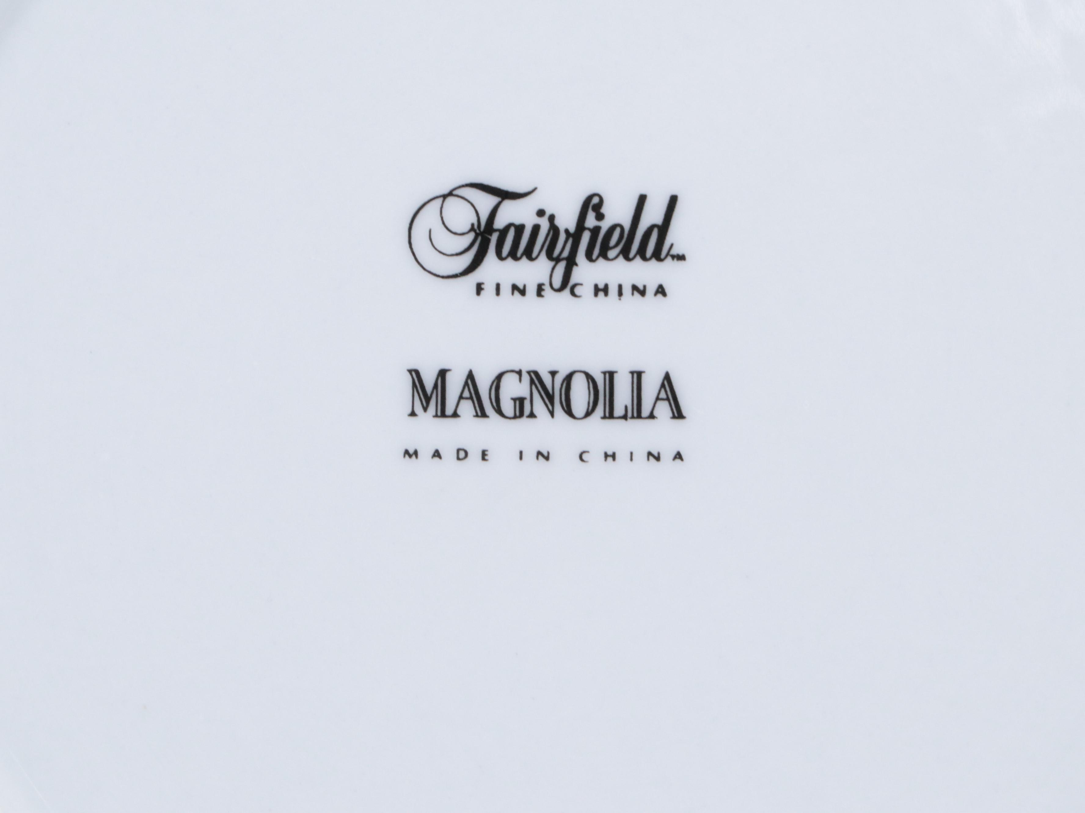 Fairfield "Magnolia" Dinnerware Collection