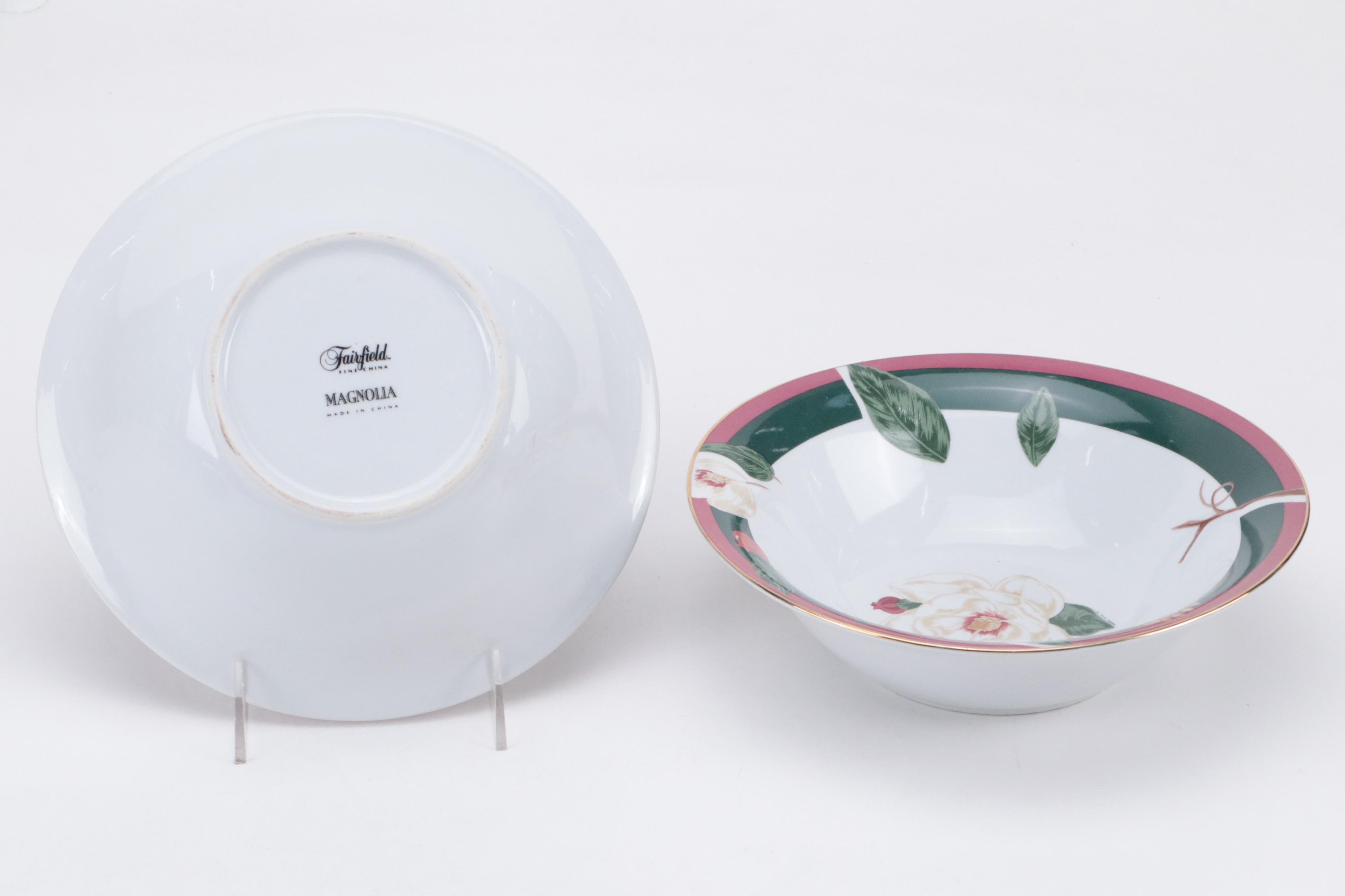 Fairfield "Magnolia" Dinnerware Collection