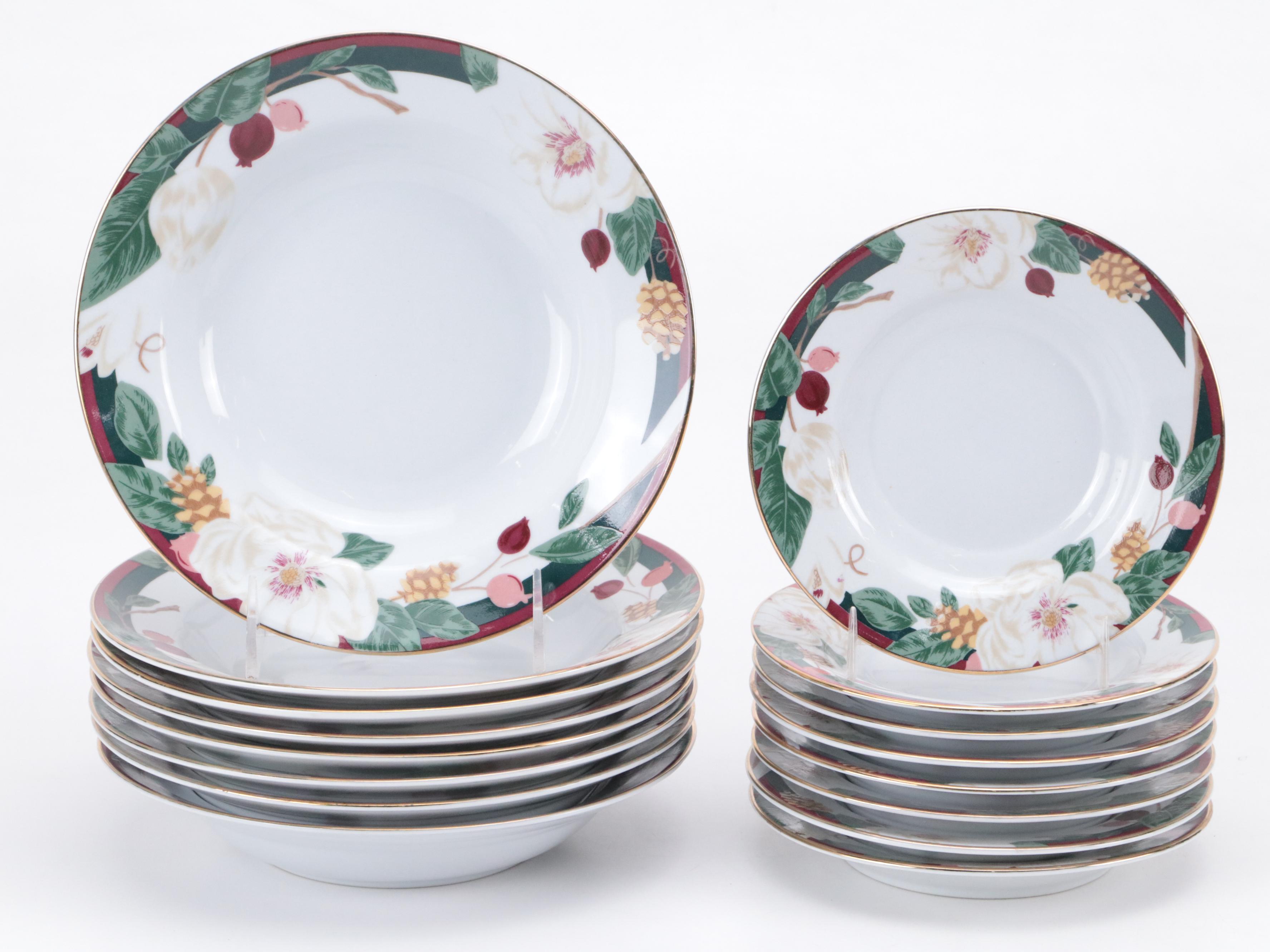 Fairfield "Magnolia" Dinnerware Collection