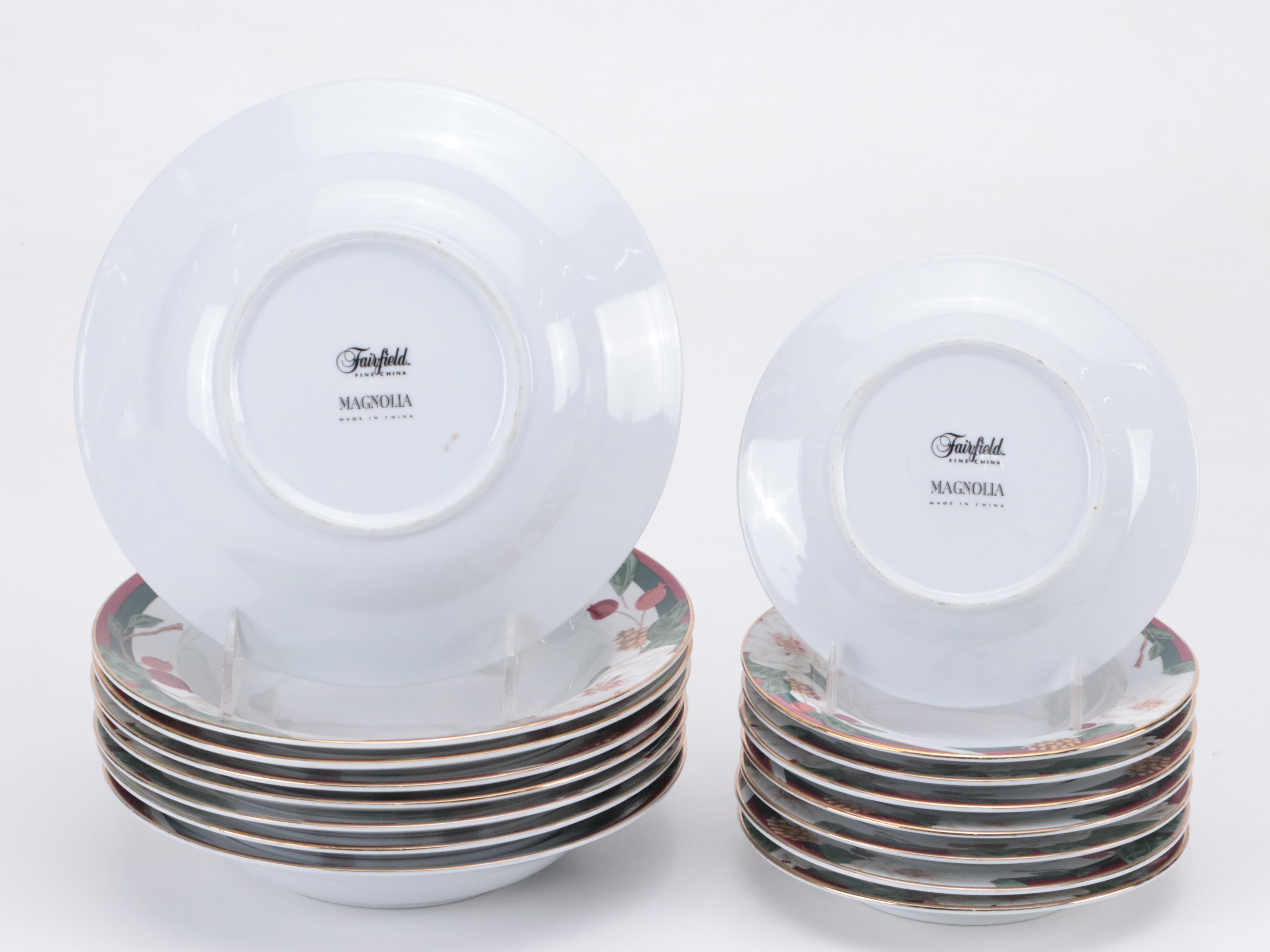 Fairfield "Magnolia" Dinnerware Collection