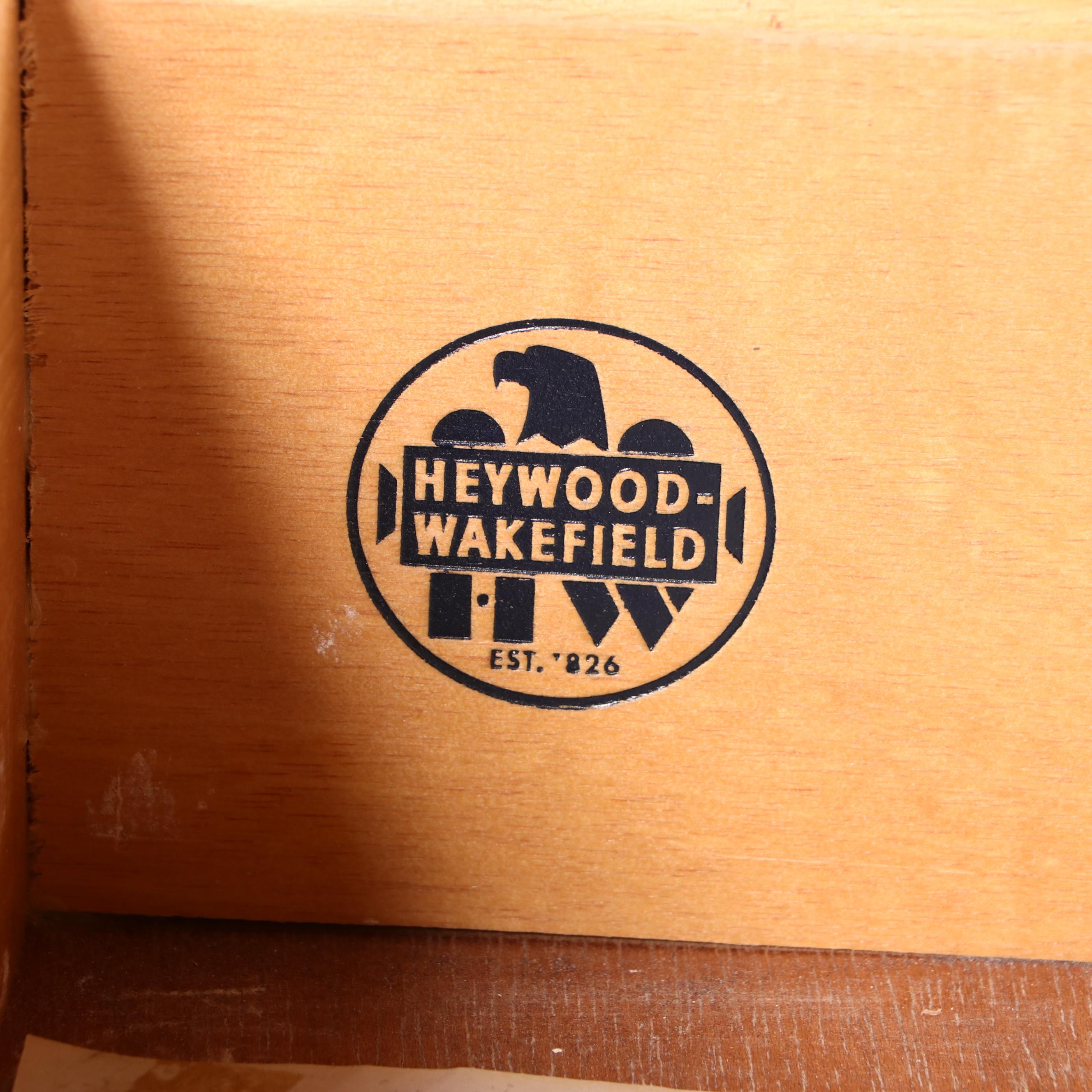 Heywood-Wakefield American Colonial Style Maple Bookcase-on-Chest