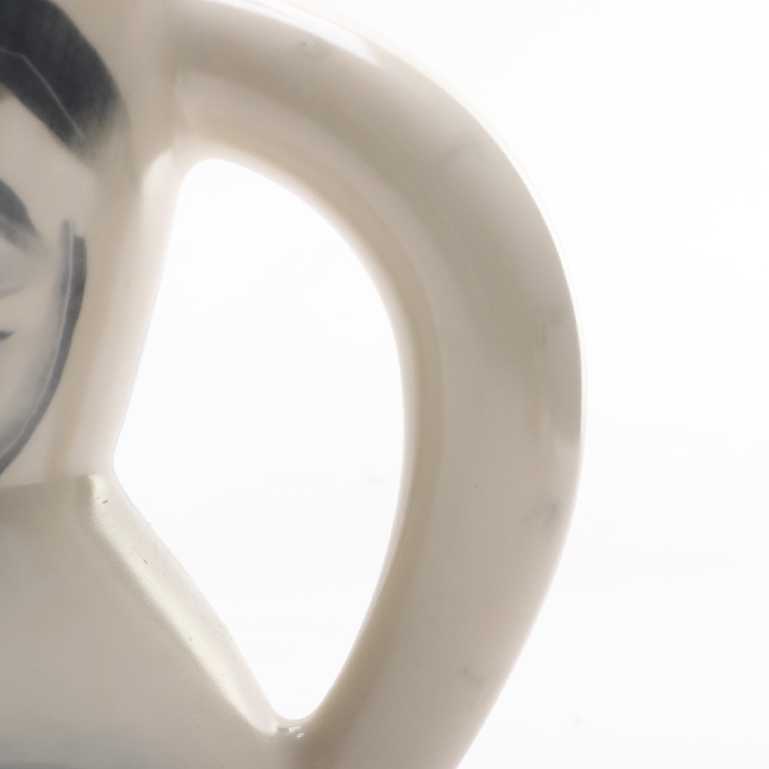 Picasso Style Ceramic Face Pitcher