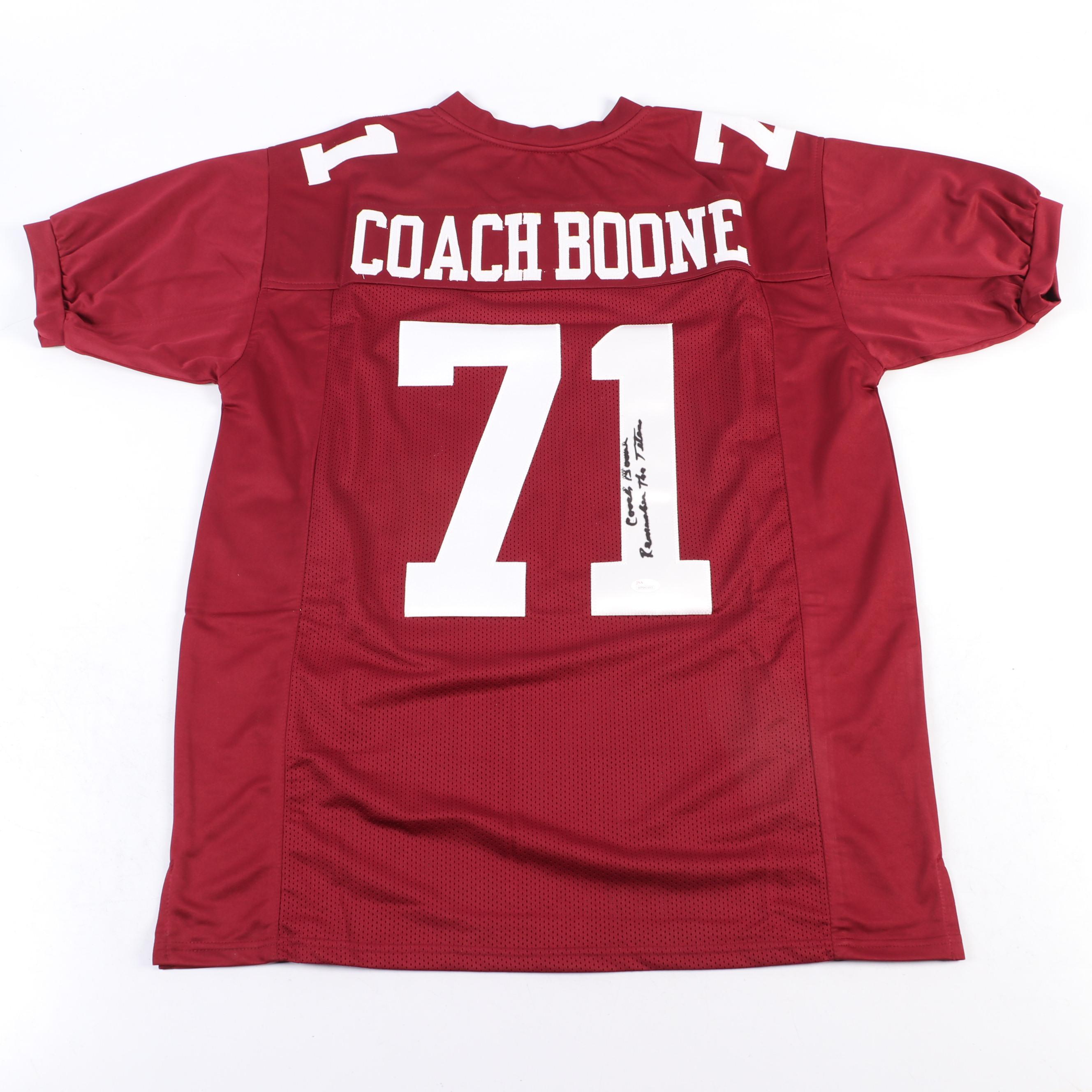 Herman Boone Signed "Remember The Titans" Football Jersey