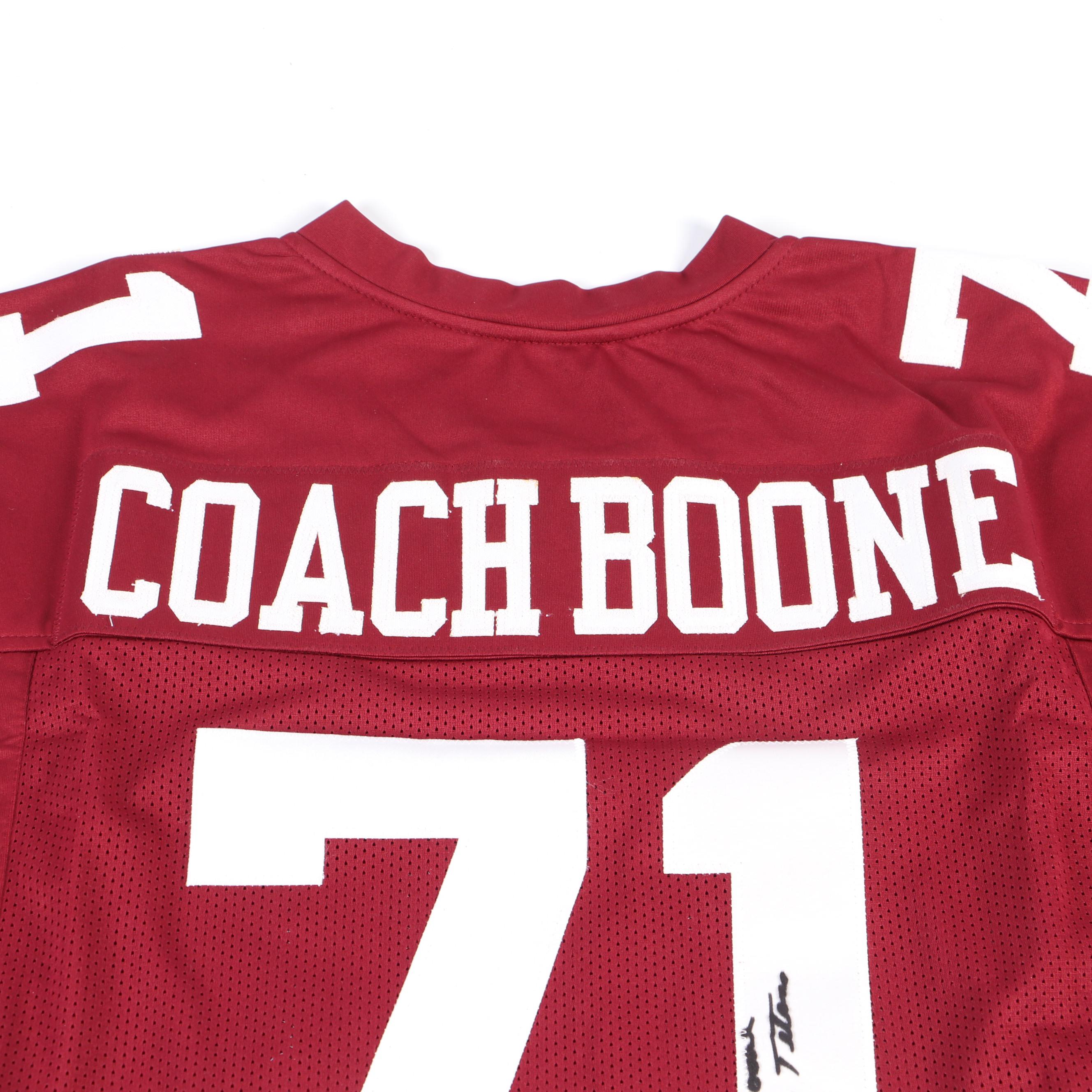 Herman Boone Signed "Remember The Titans" Football Jersey