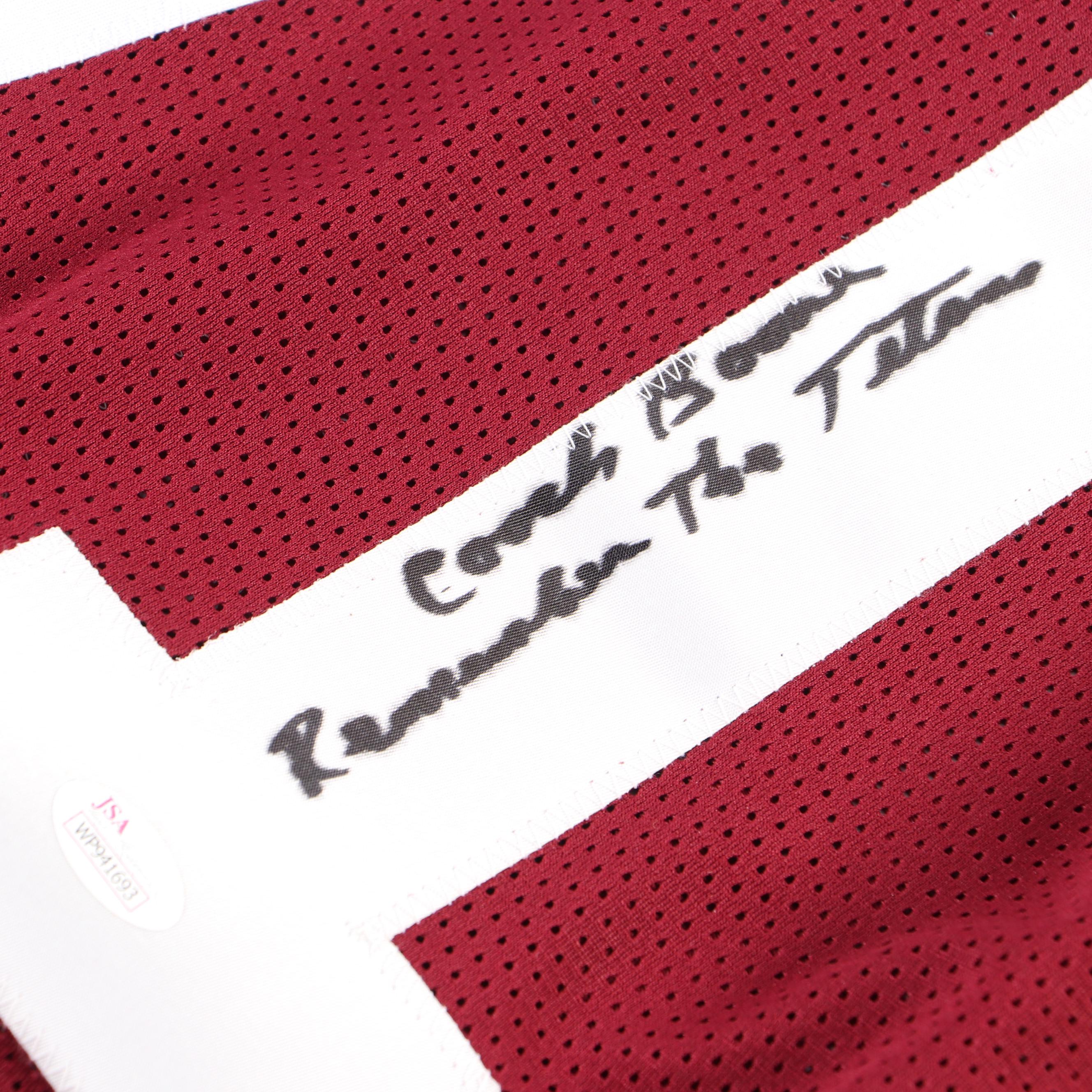 Herman Boone Signed "Remember The Titans" Football Jersey