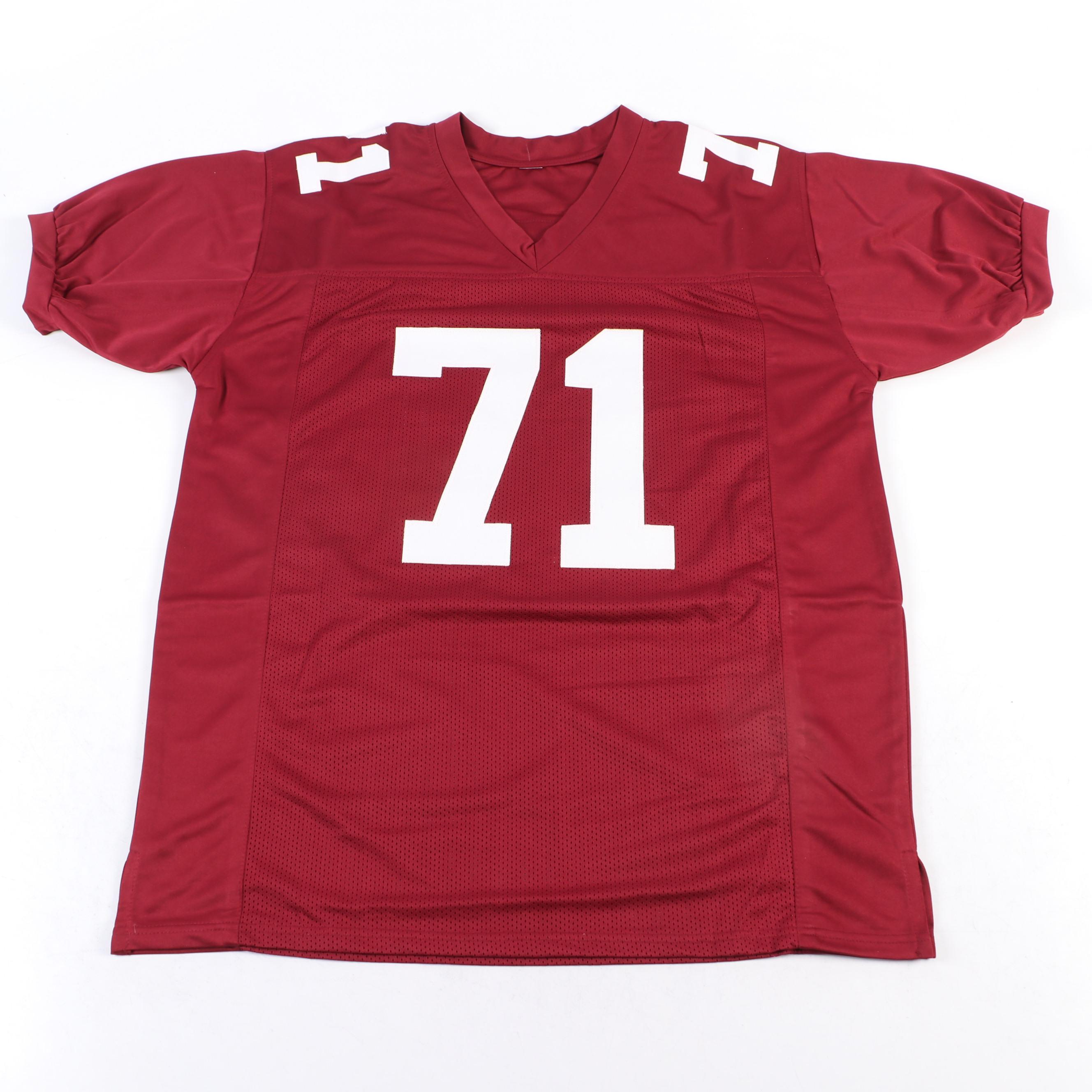 Herman Boone Signed "Remember The Titans" Football Jersey