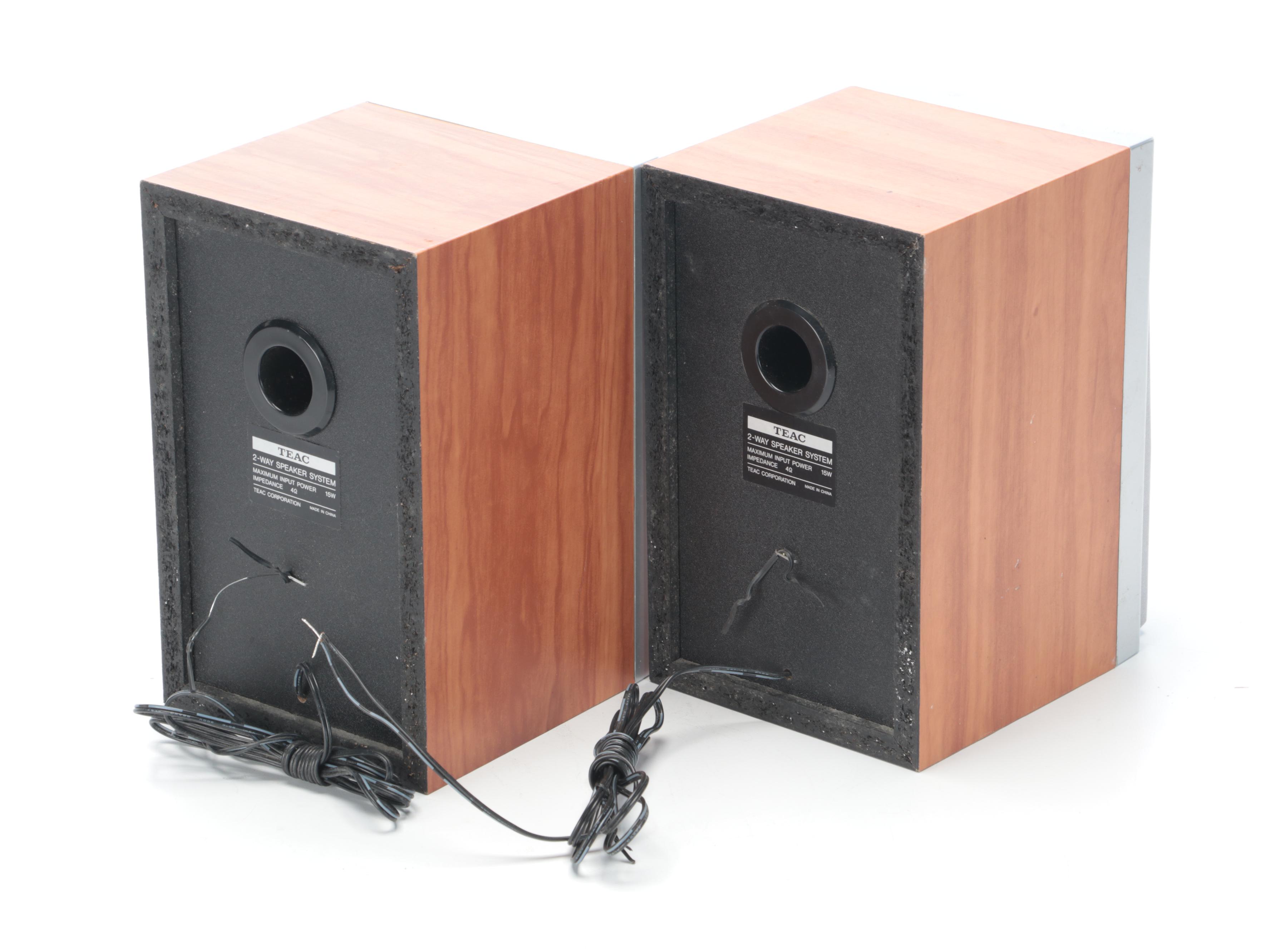 Yamaha RX-V465 AV Receiver with Teac and Acoustic Audio Speakers