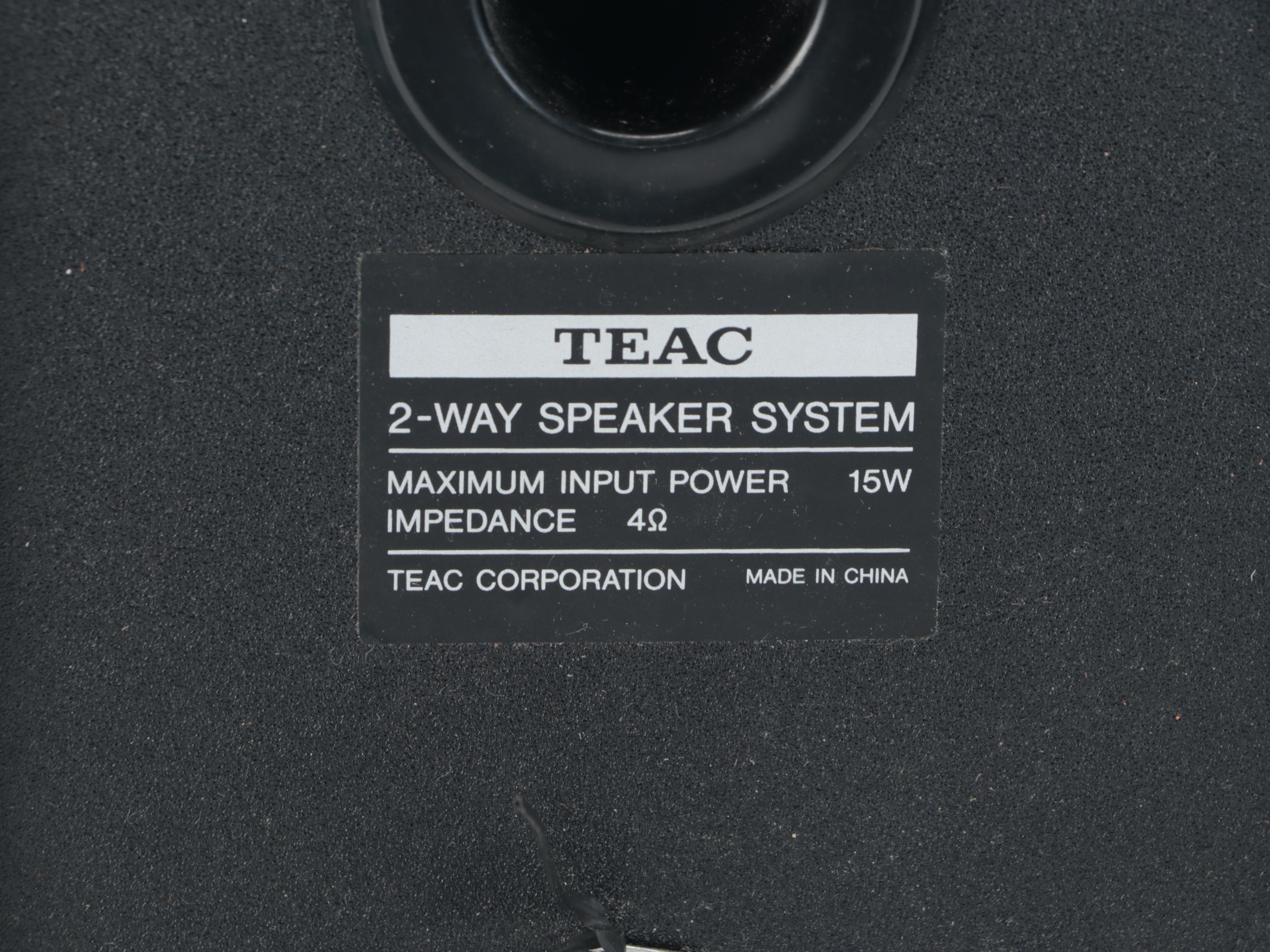 Yamaha RX-V465 AV Receiver with Teac and Acoustic Audio Speakers