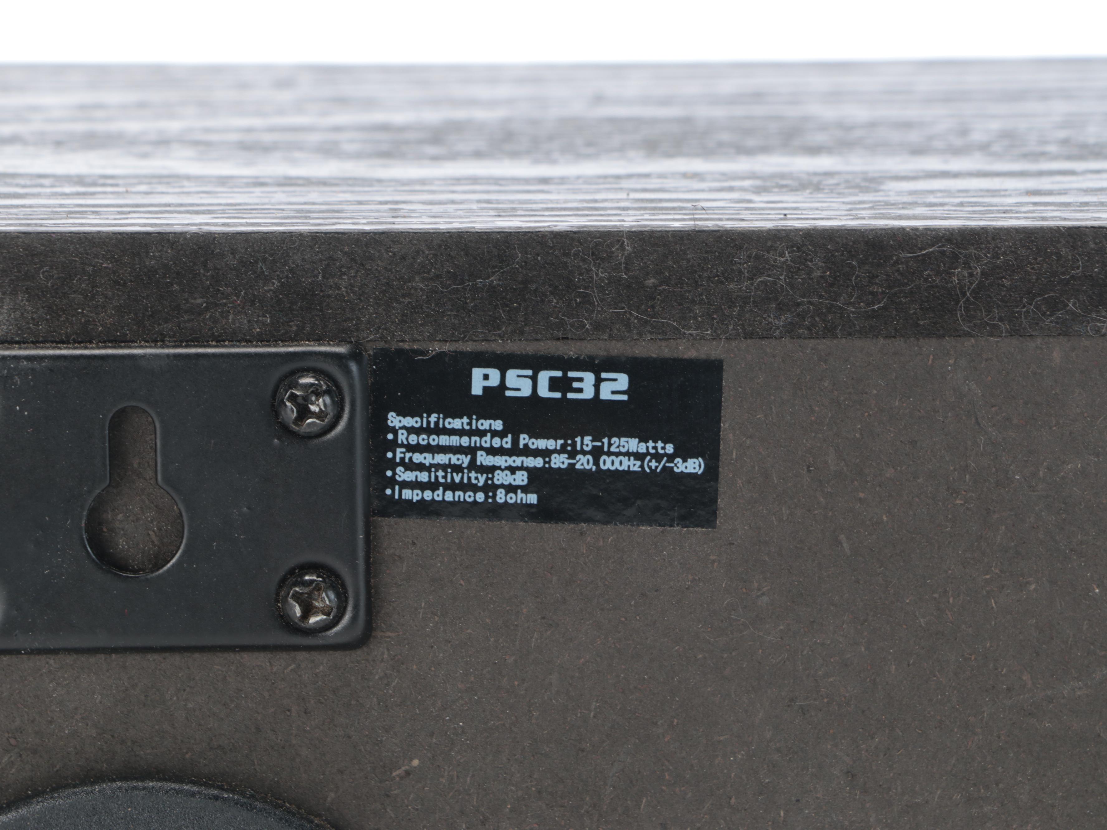 Yamaha RX-V465 AV Receiver with Teac and Acoustic Audio Speakers