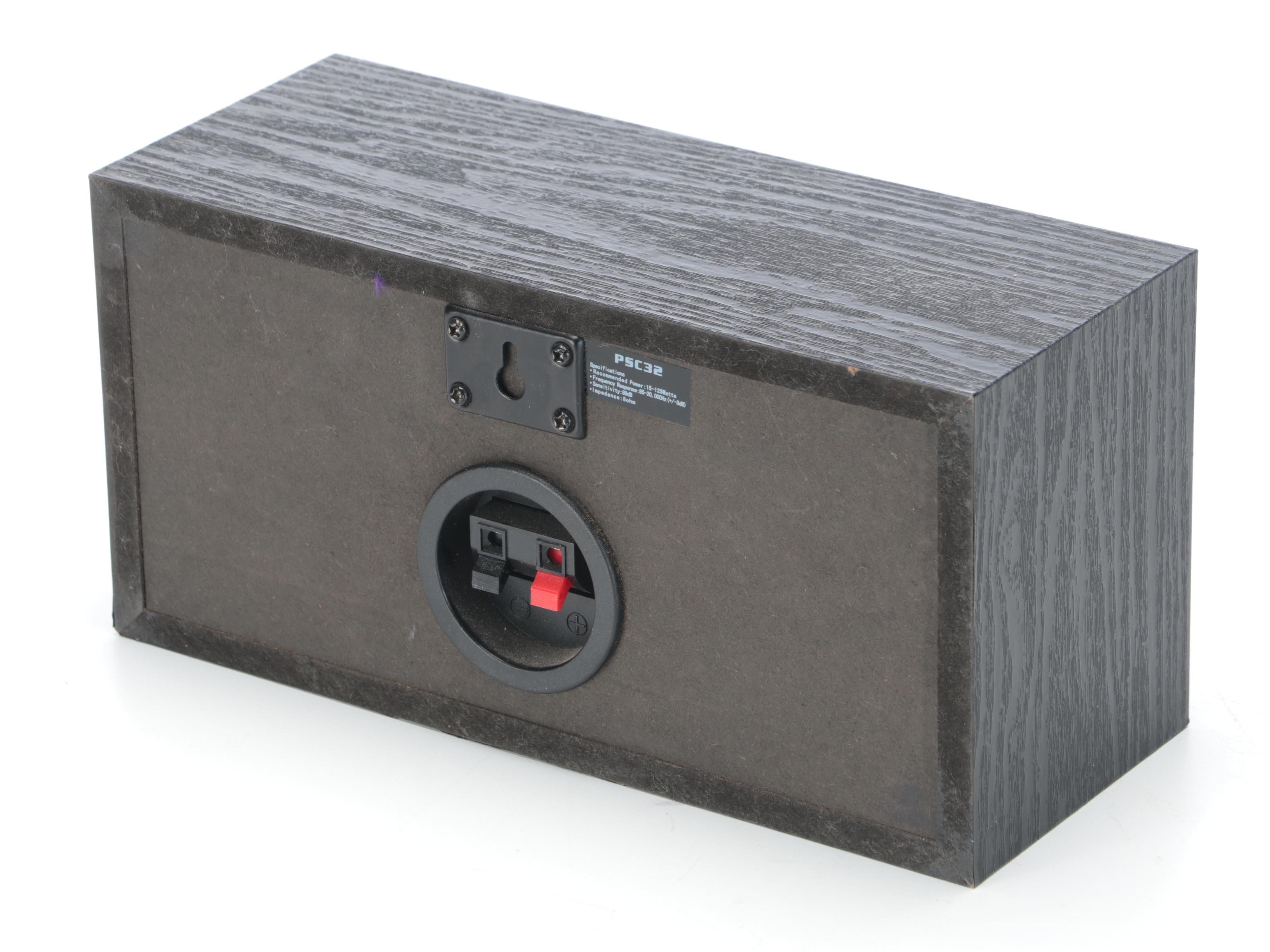 Yamaha RX-V465 AV Receiver with Teac and Acoustic Audio Speakers