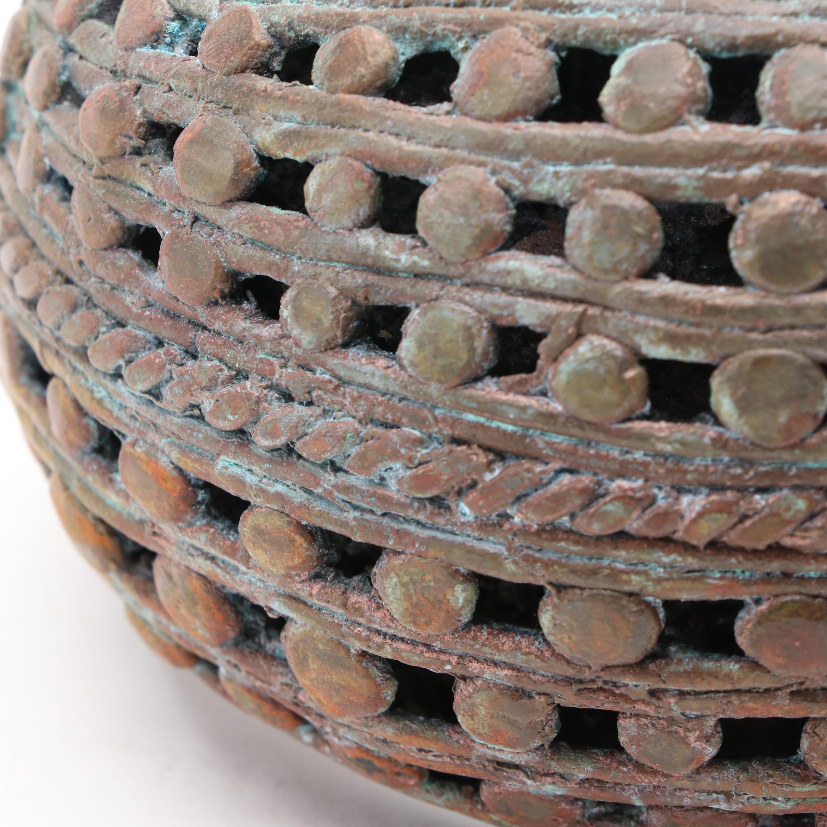 Bamum Style Metal Currency Bracelet