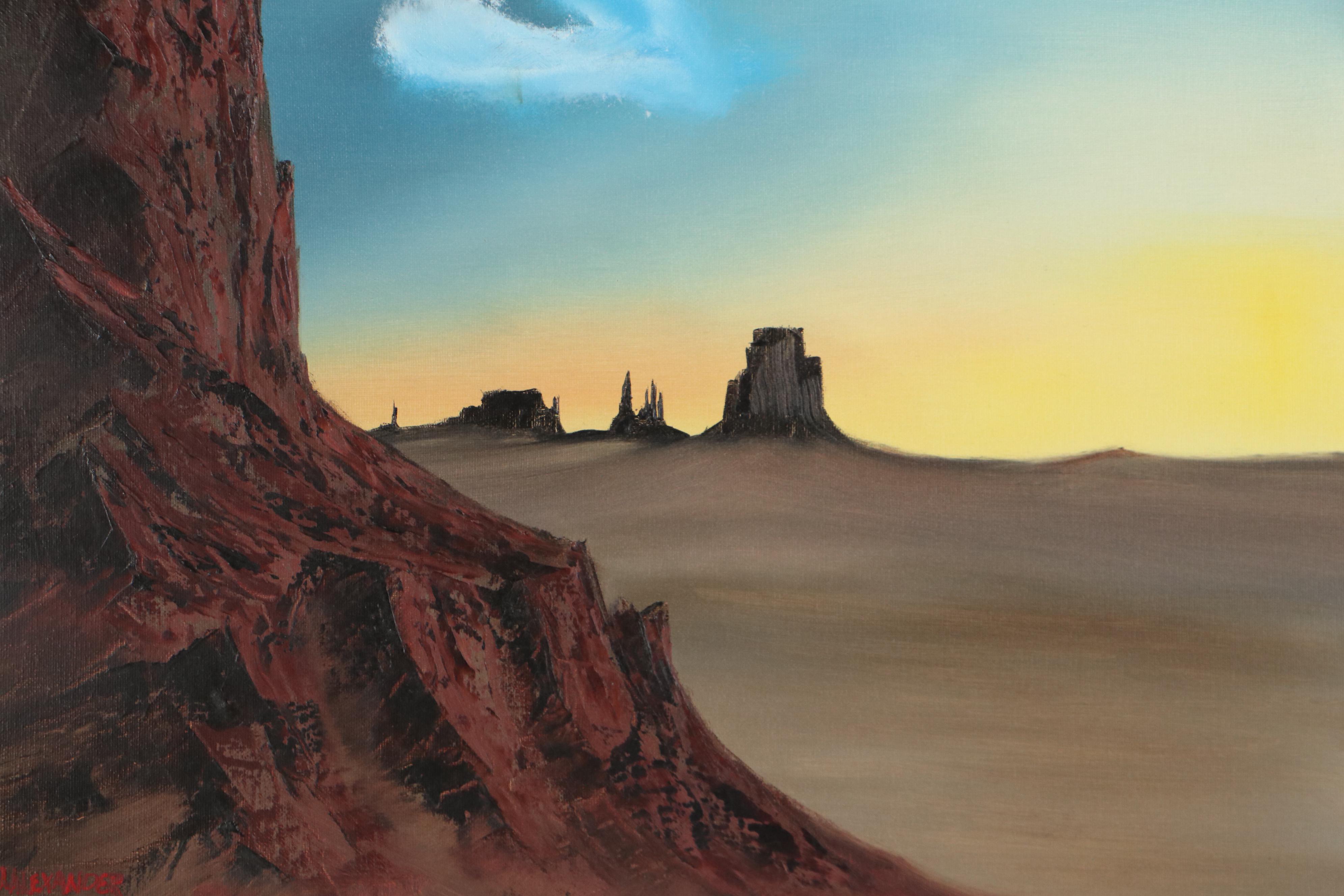 Leslie Alexander Oil Painting "Free," 2007