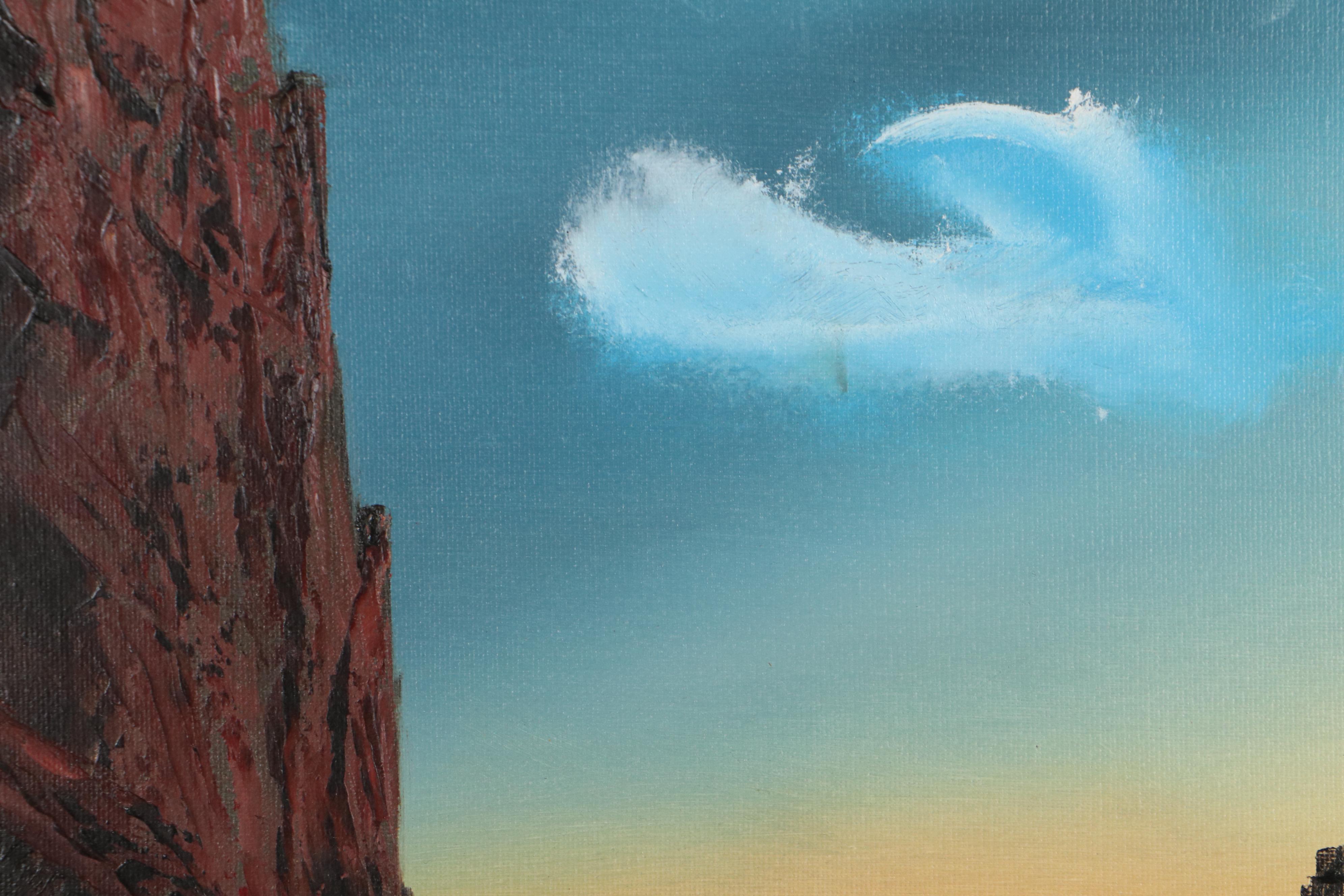 Leslie Alexander Oil Painting "Free," 2007