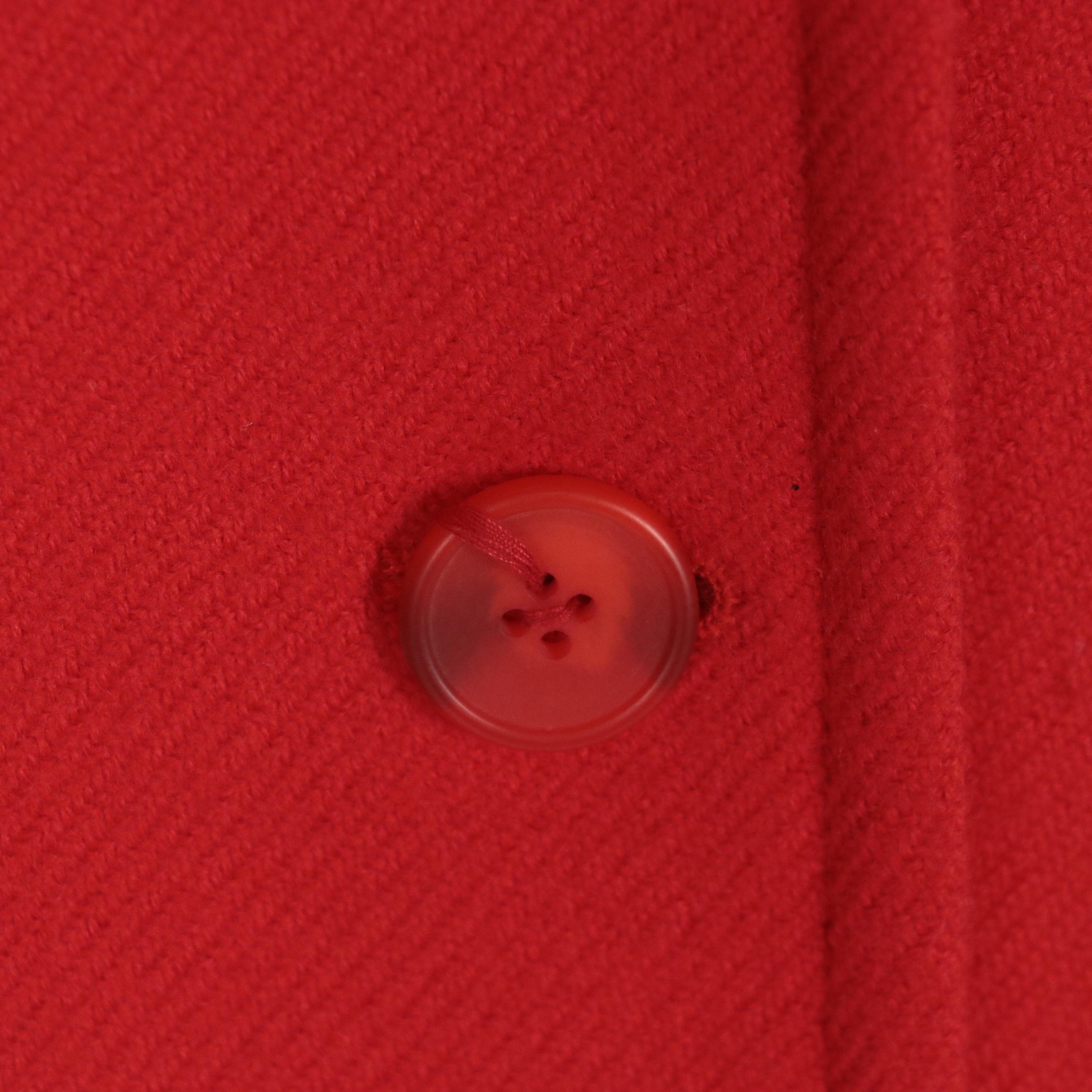 Ellen Tracy Brand Double-Breasted Wool Jacket and Leather Trench Coat