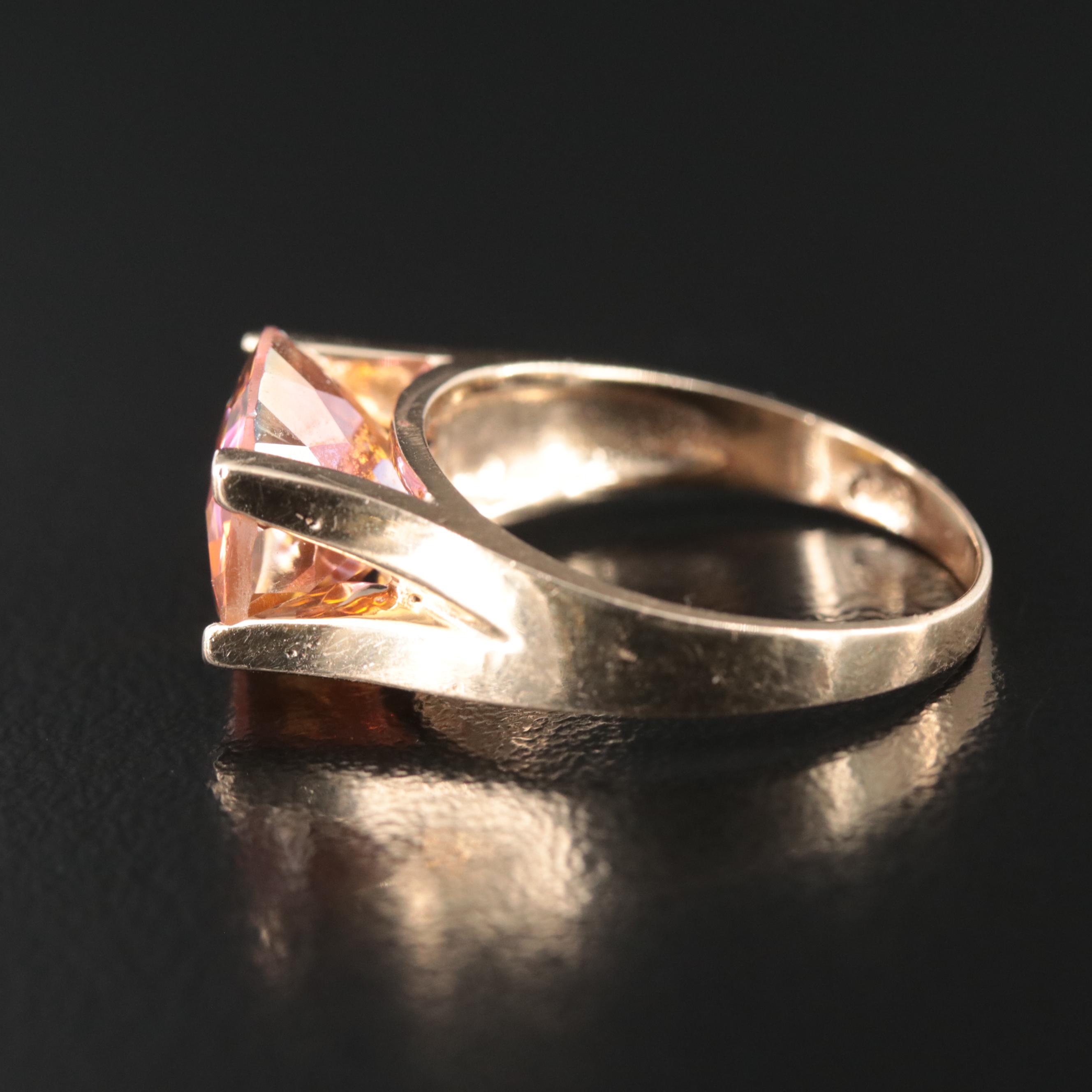 14K Topaz Ring