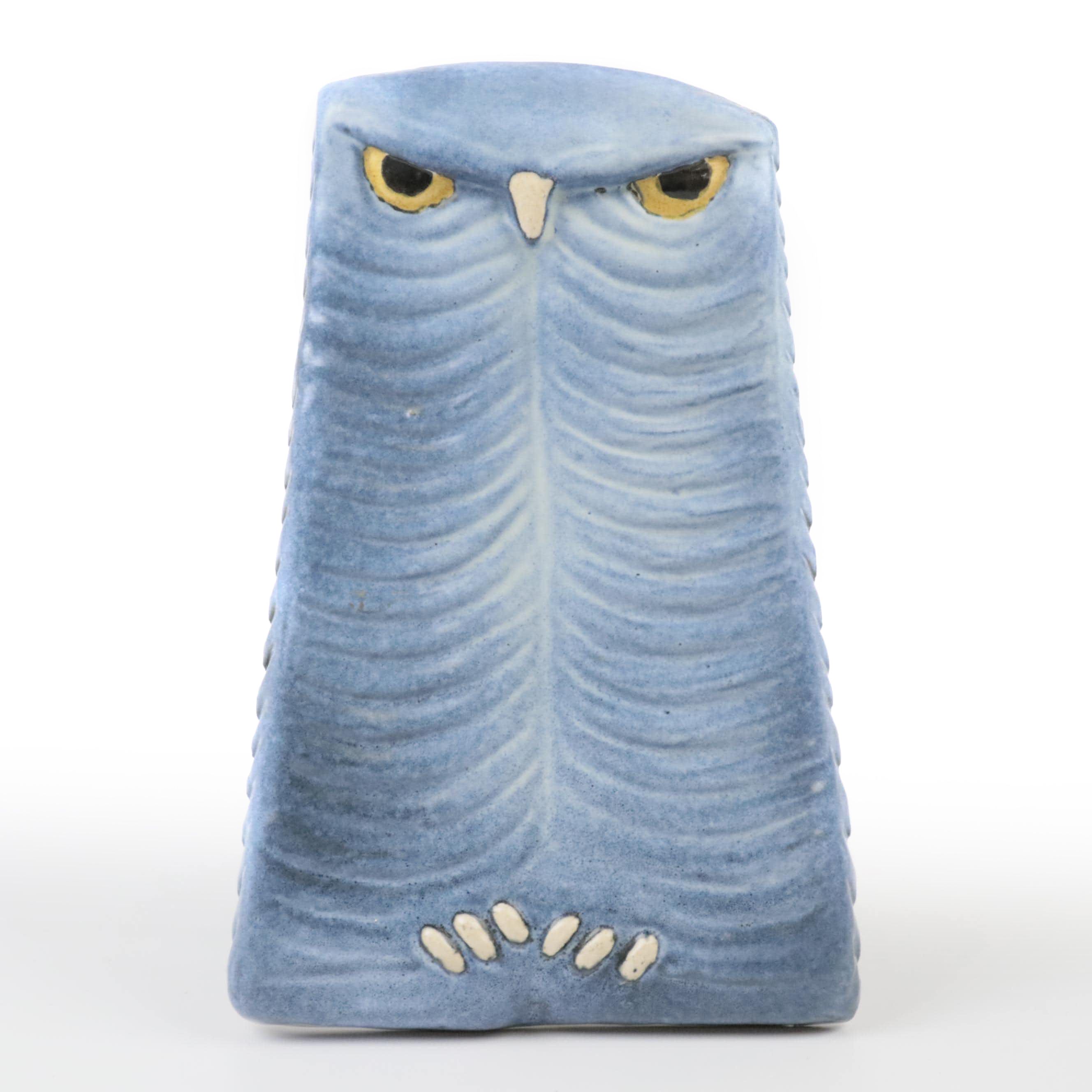Douglas Ferguson for Pigeon Forge Pottery Owl Wall Art