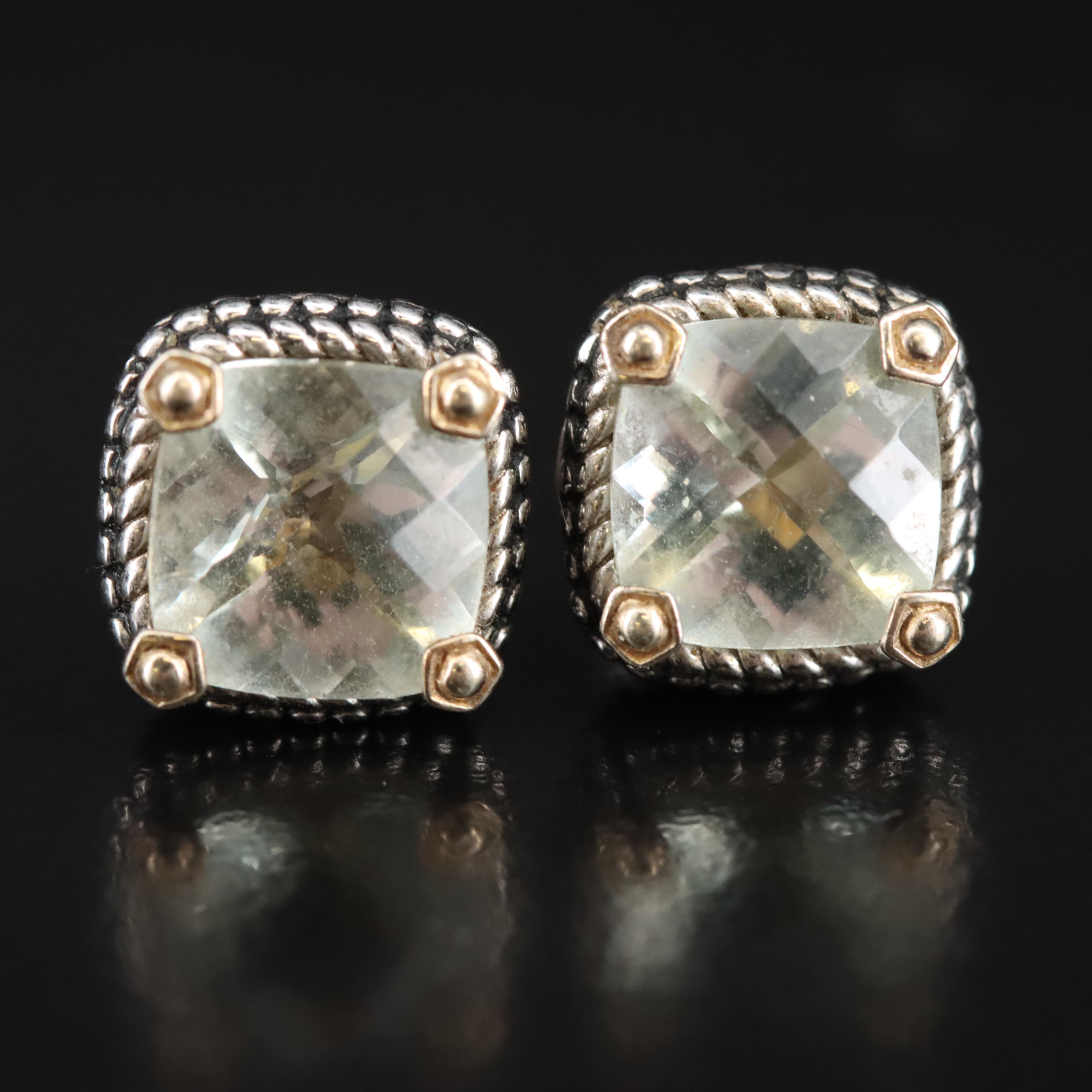 Sterling Rings and Earrings Including Rainbow Moonstone and Turquoise