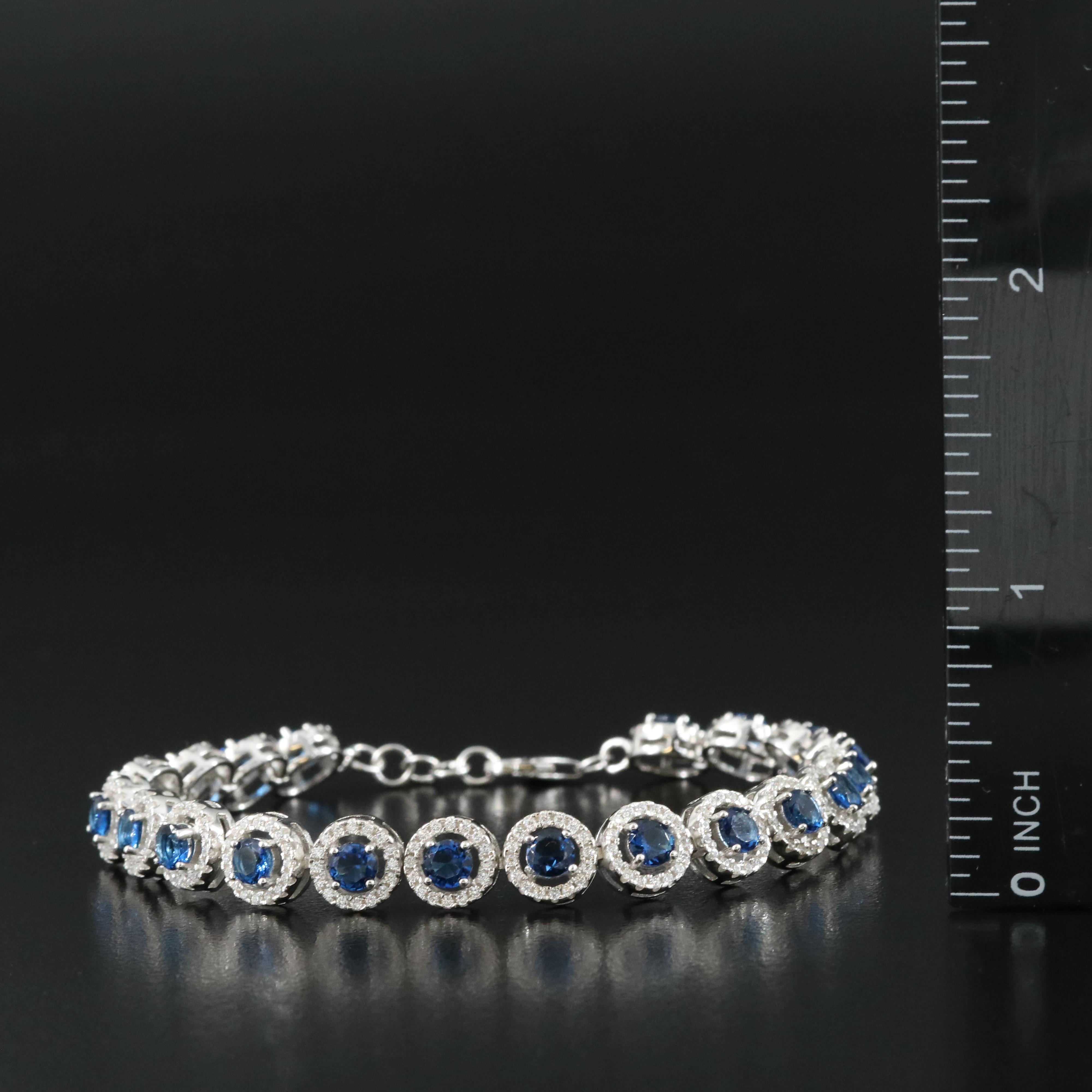 Sterling Cubic Zirconia Bracelet