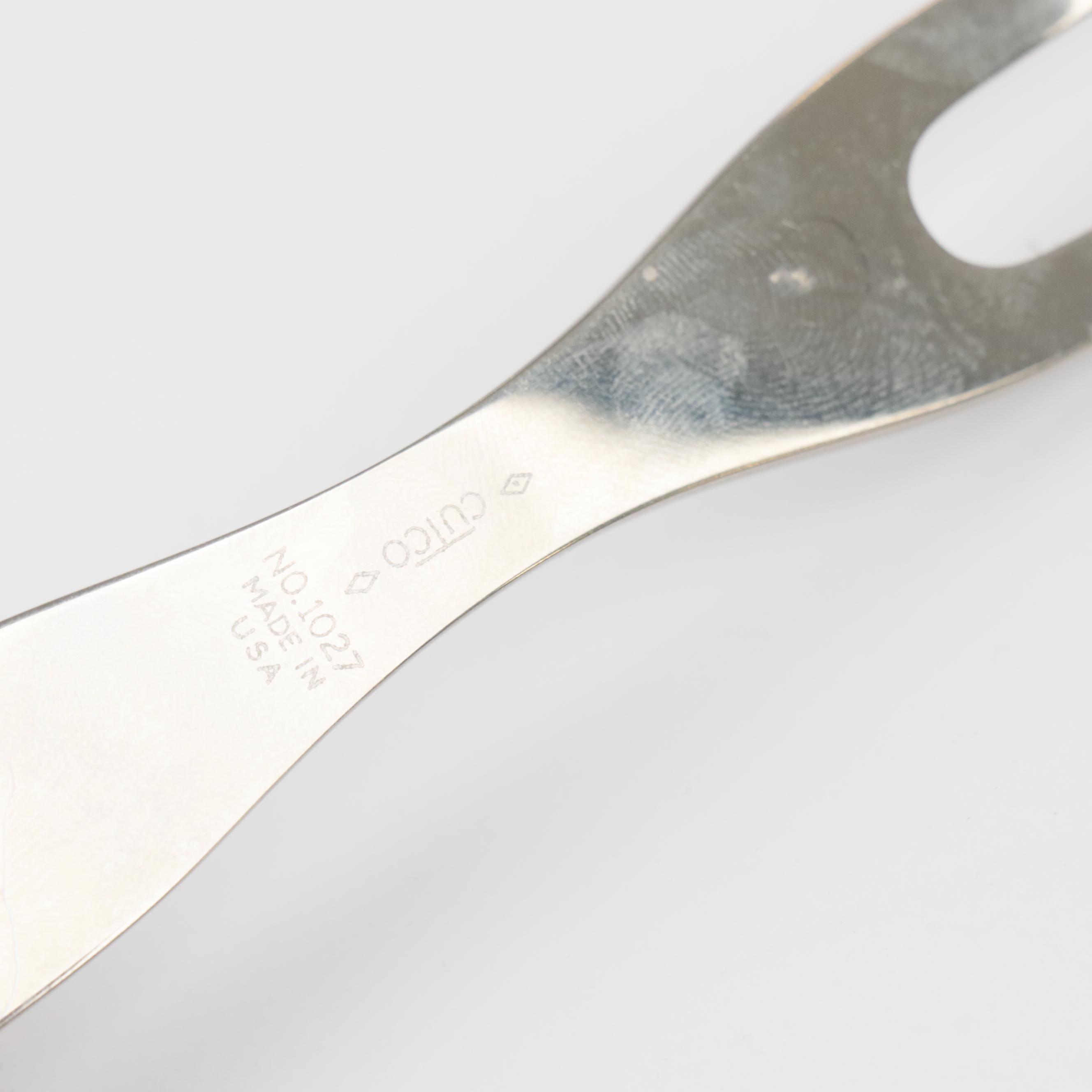 8 Piece Cutco Knife Set with Bakelite Handles and A Cutco Meat Fork