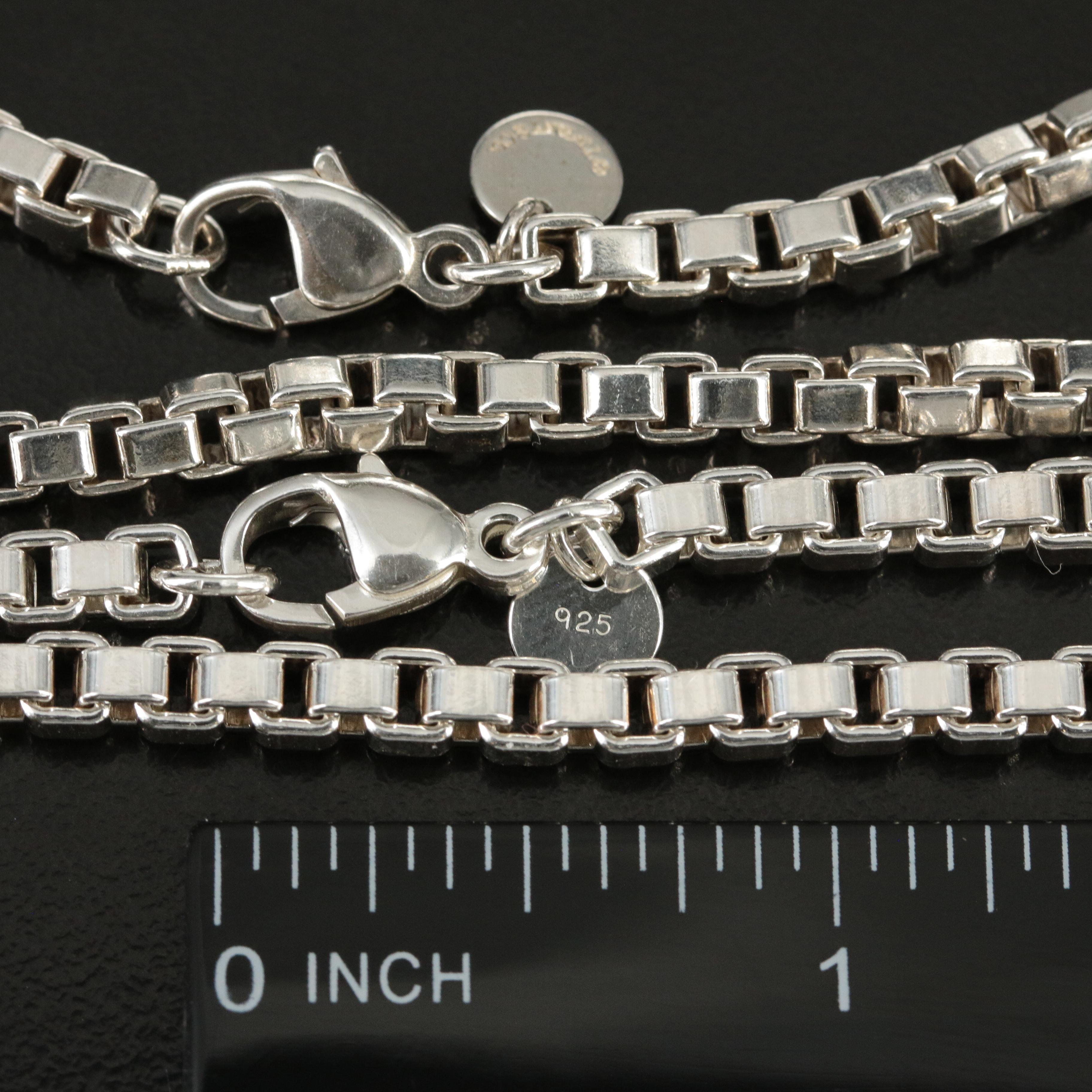 Tiffany & Co. Venetian Link Necklace and Bracelet Set