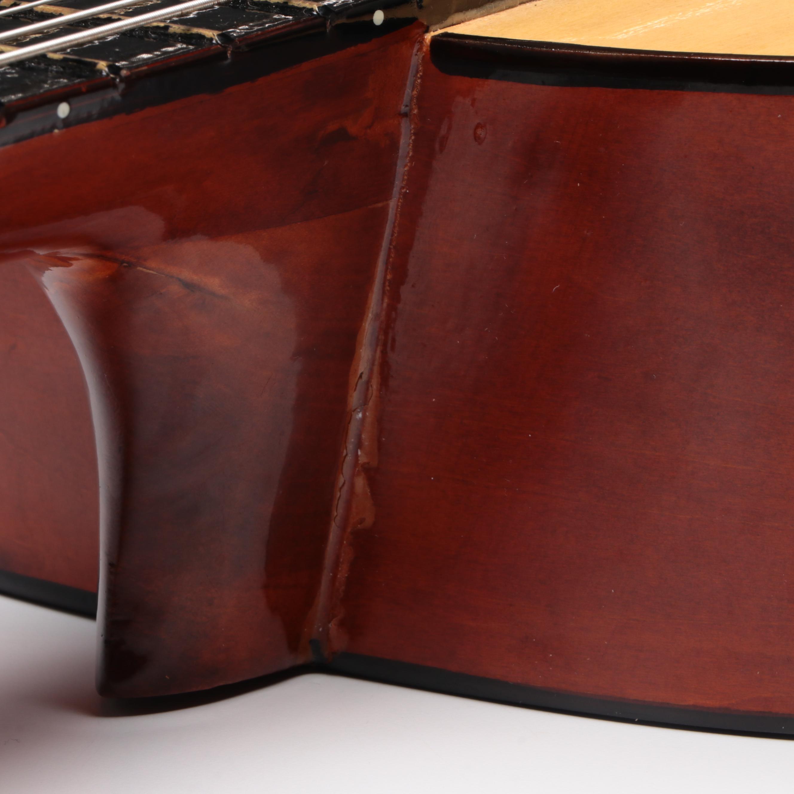 Short Scale Acoustic Classical Guitar with Case and Stands