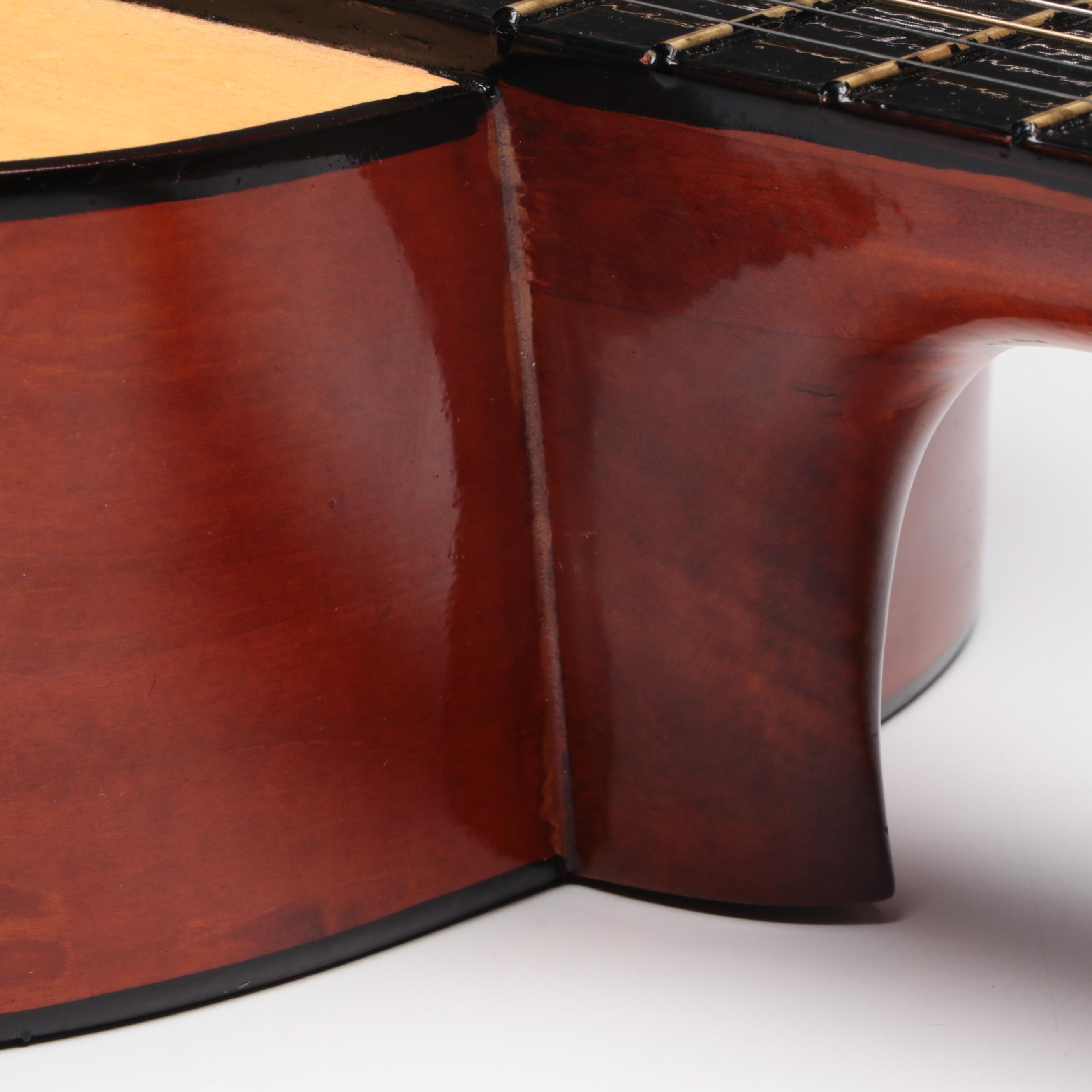 Short Scale Acoustic Classical Guitar with Case and Stands