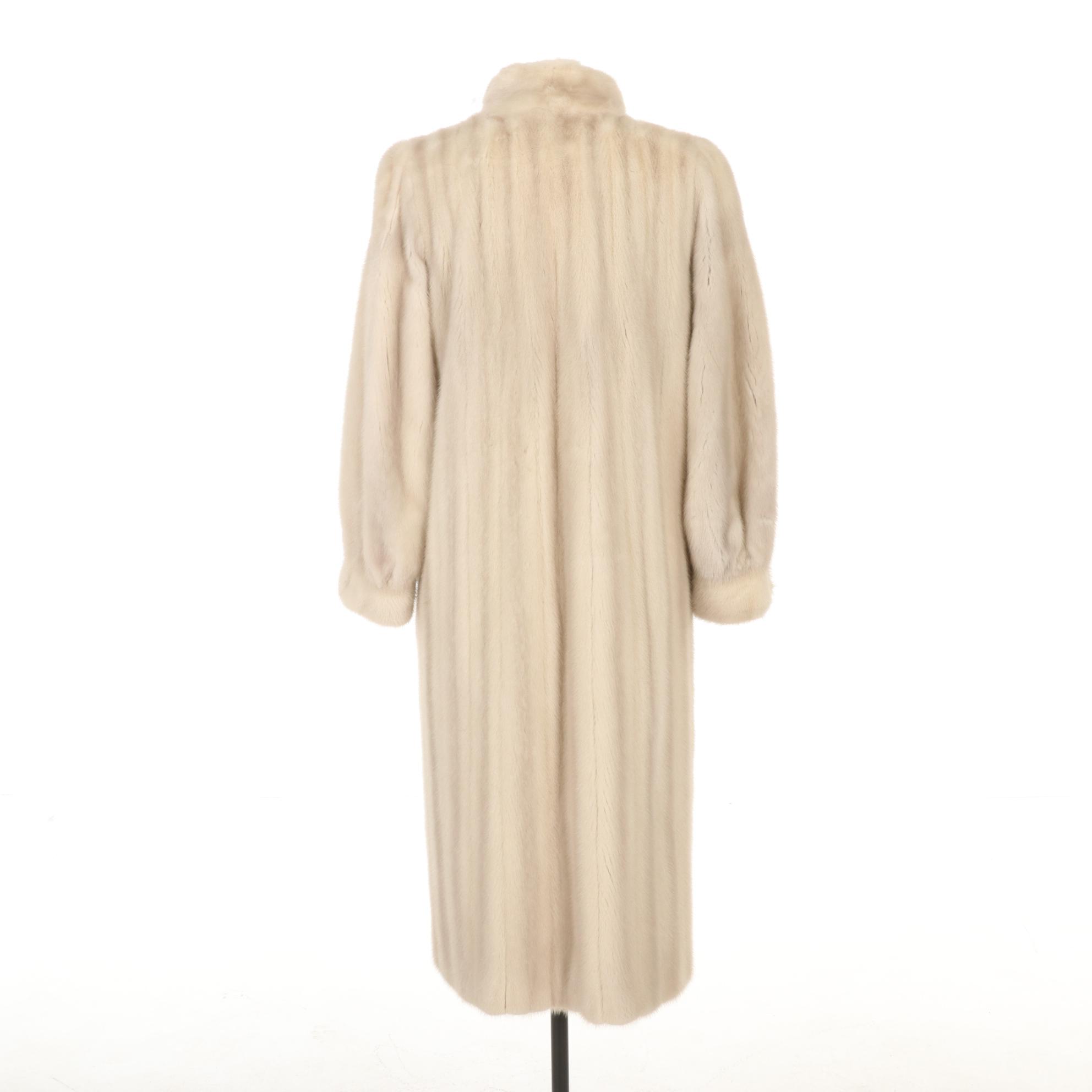 Tourmaline Mink Full Length Coat From Douglas Furs