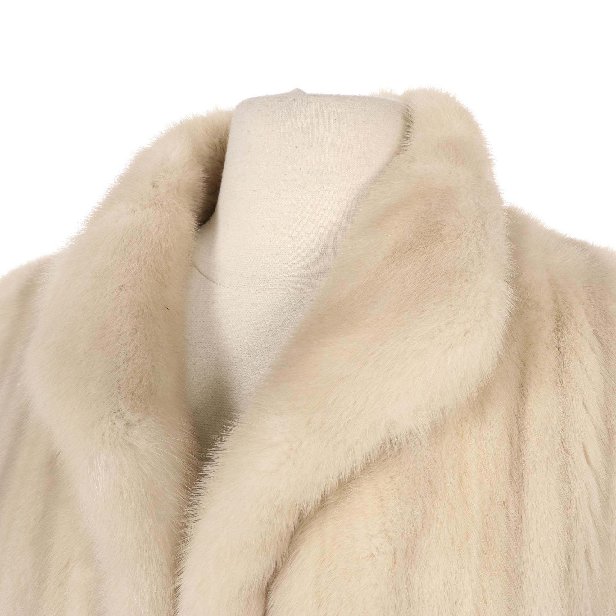 Tourmaline Mink Full Length Coat From Douglas Furs