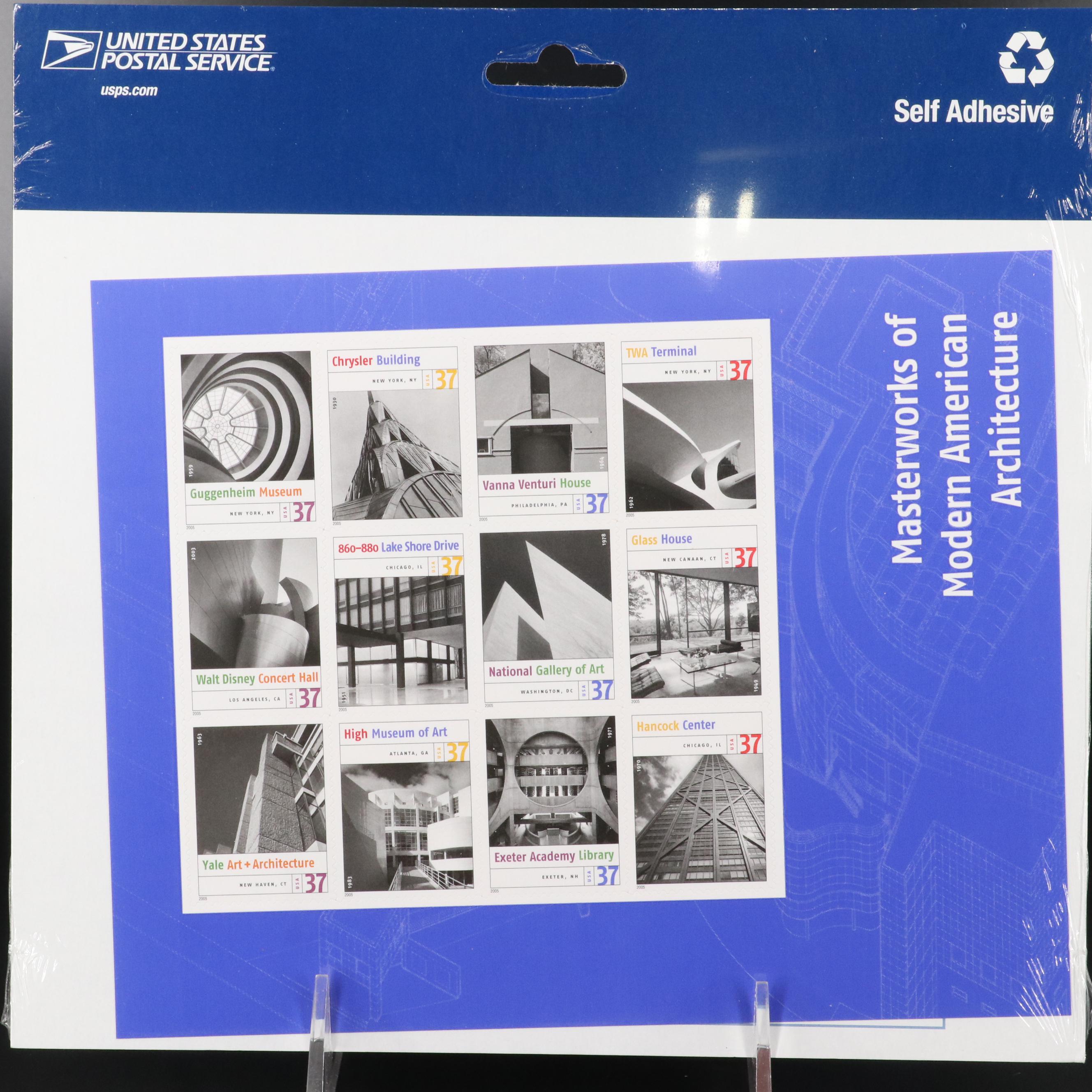 Large Assortment of Modern U.S. Postage Stamp Sheets and Sets