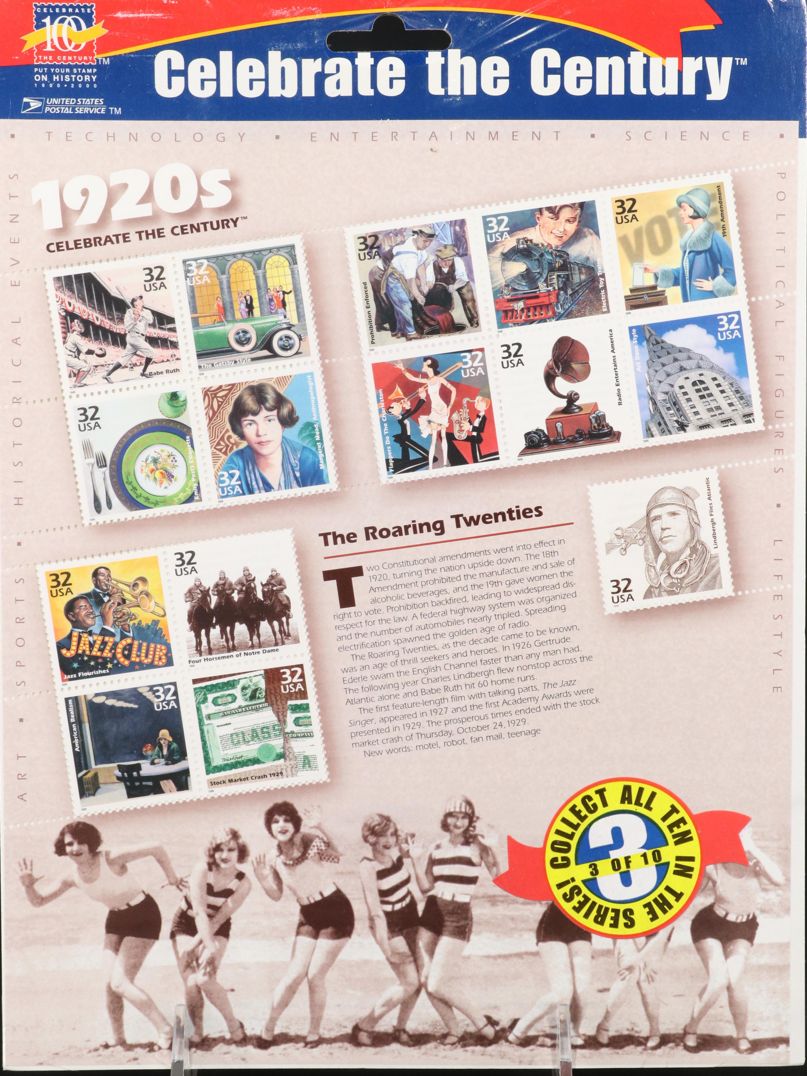 Large Assortment of Modern U.S. Postage Stamp Sheets and Sets