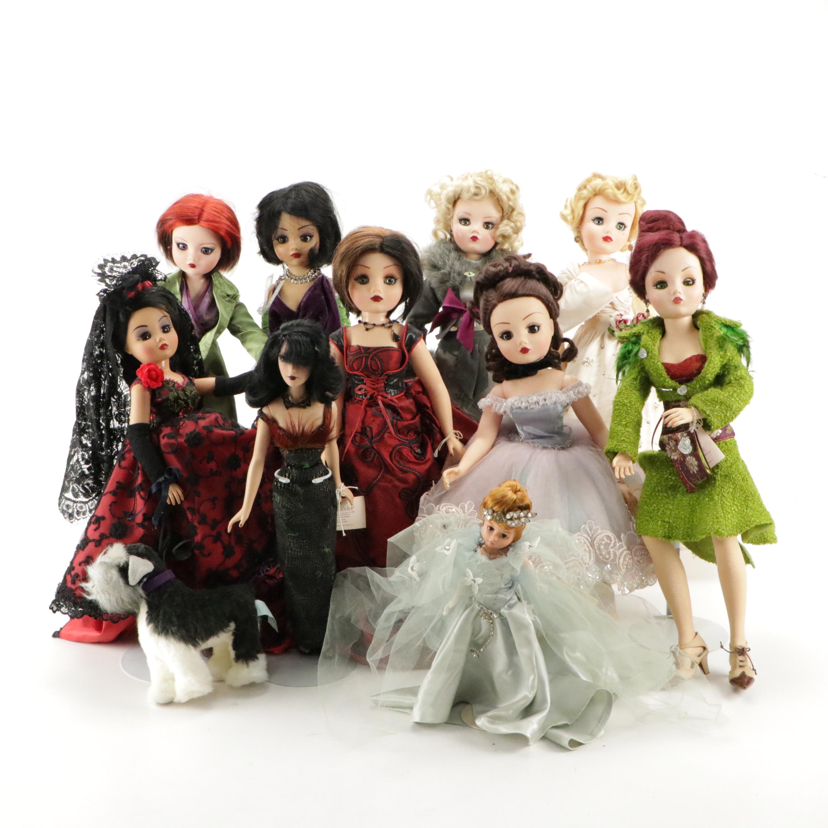 Madame Alexander Exclusive Edition Plastic Doll and More Madame Alexander Dolls