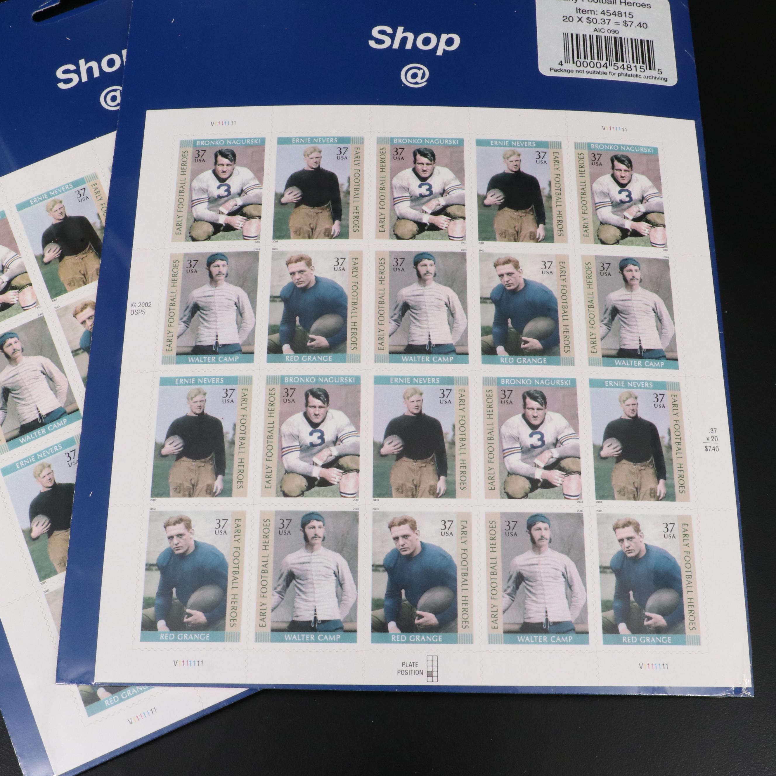 Grouping of 37-Cent U.S. Postage Stamps, Face Value $145