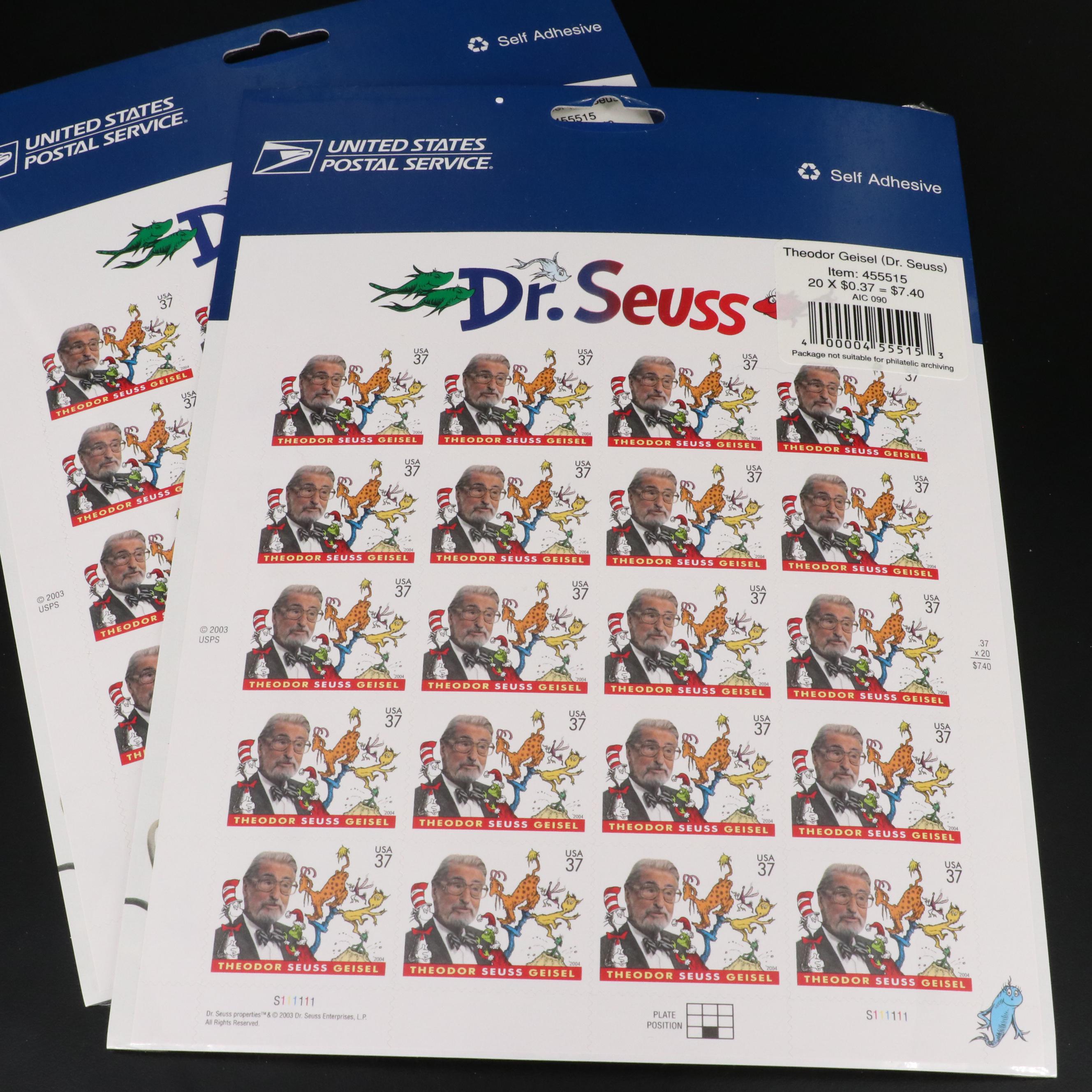 Grouping of 37-Cent U.S. Postage Stamps, Face Value $145