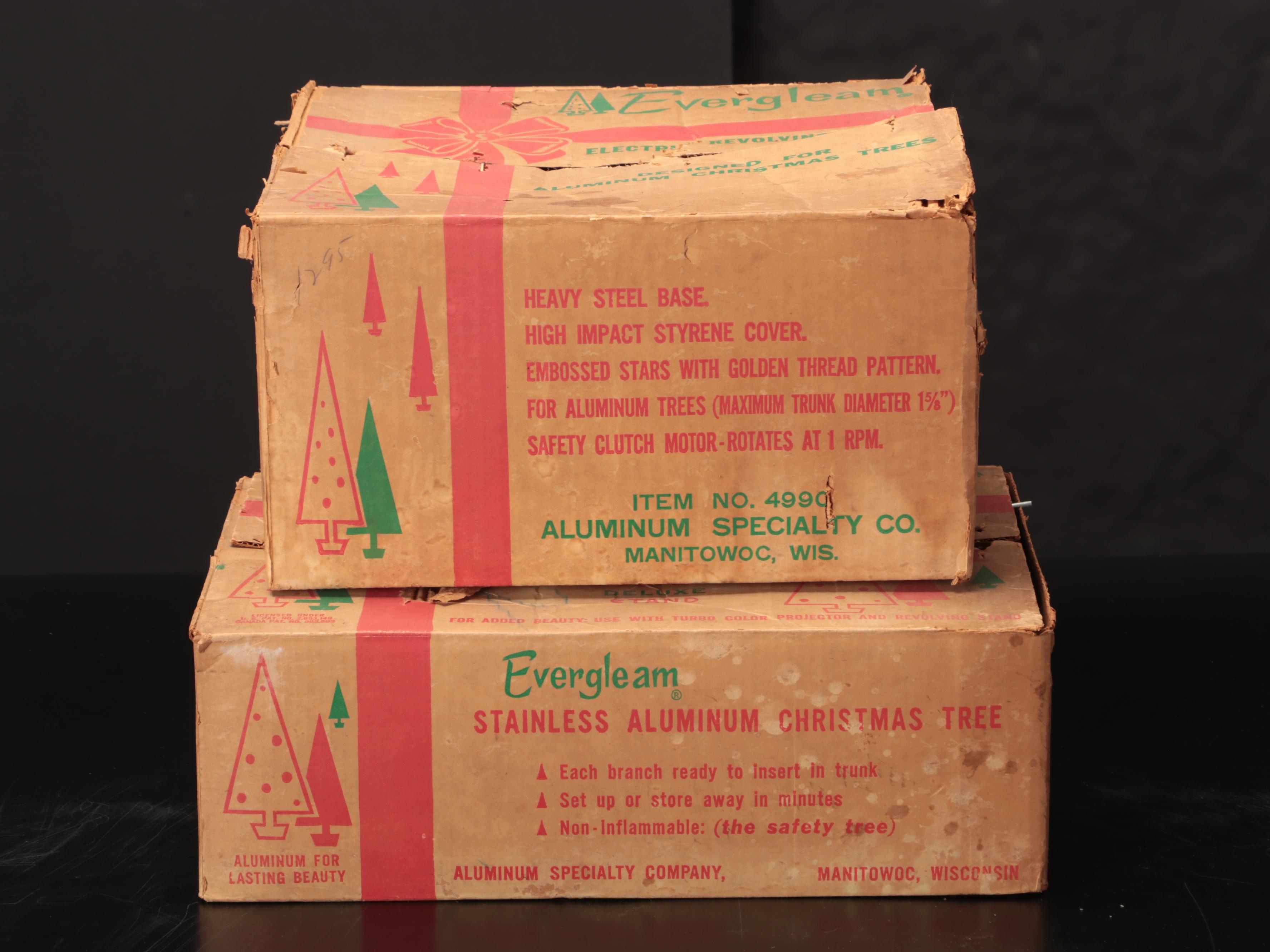 Aluminum Specialty Co. Evergleam Christmas Tree, Mid-20th Century