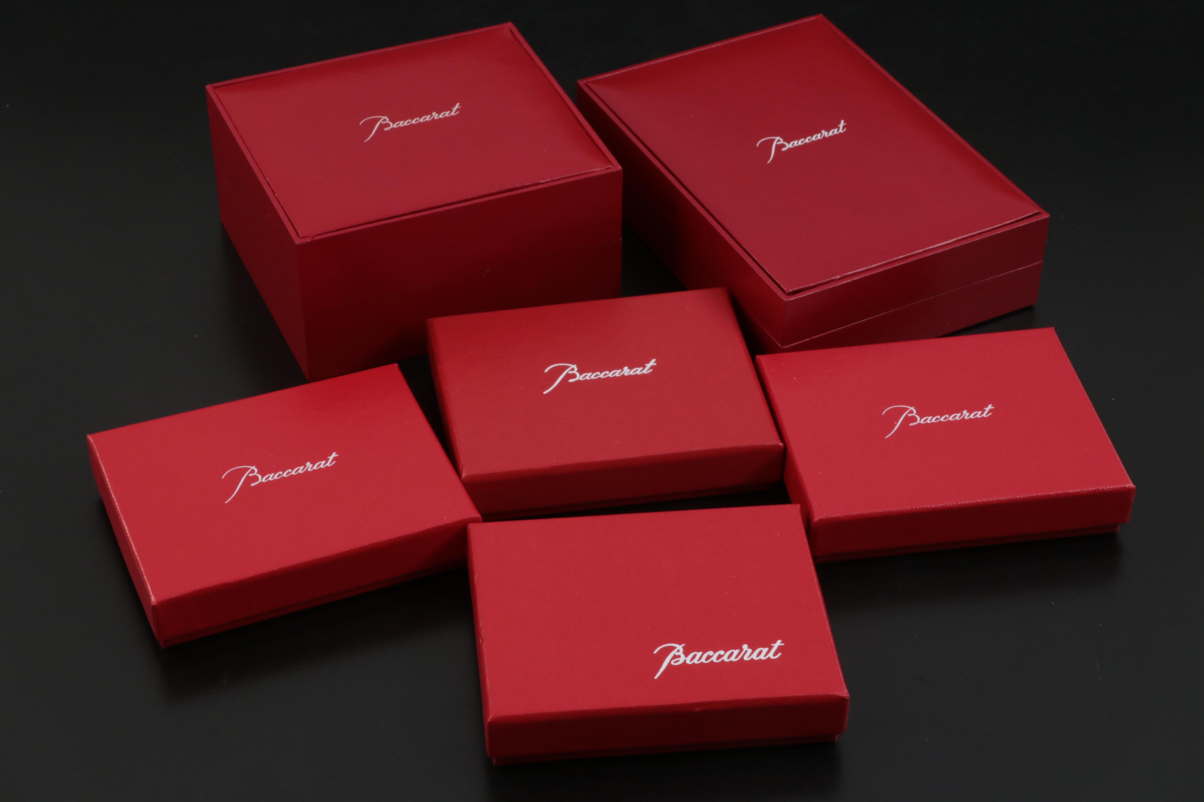 Baccarat Crystal Annual Christams Ornaments