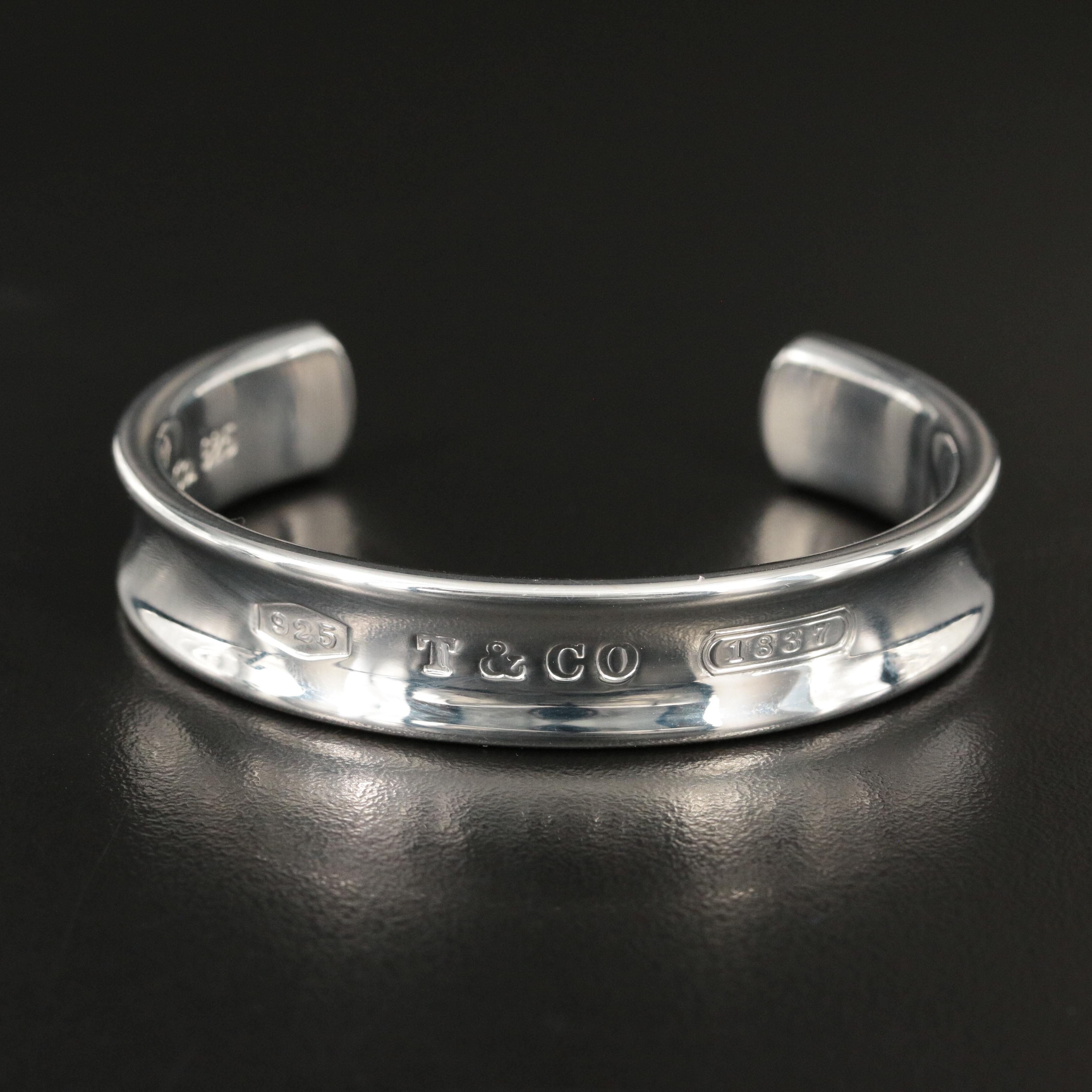 Tiffany & Co. "1837" Sterling Cuff Bracelet