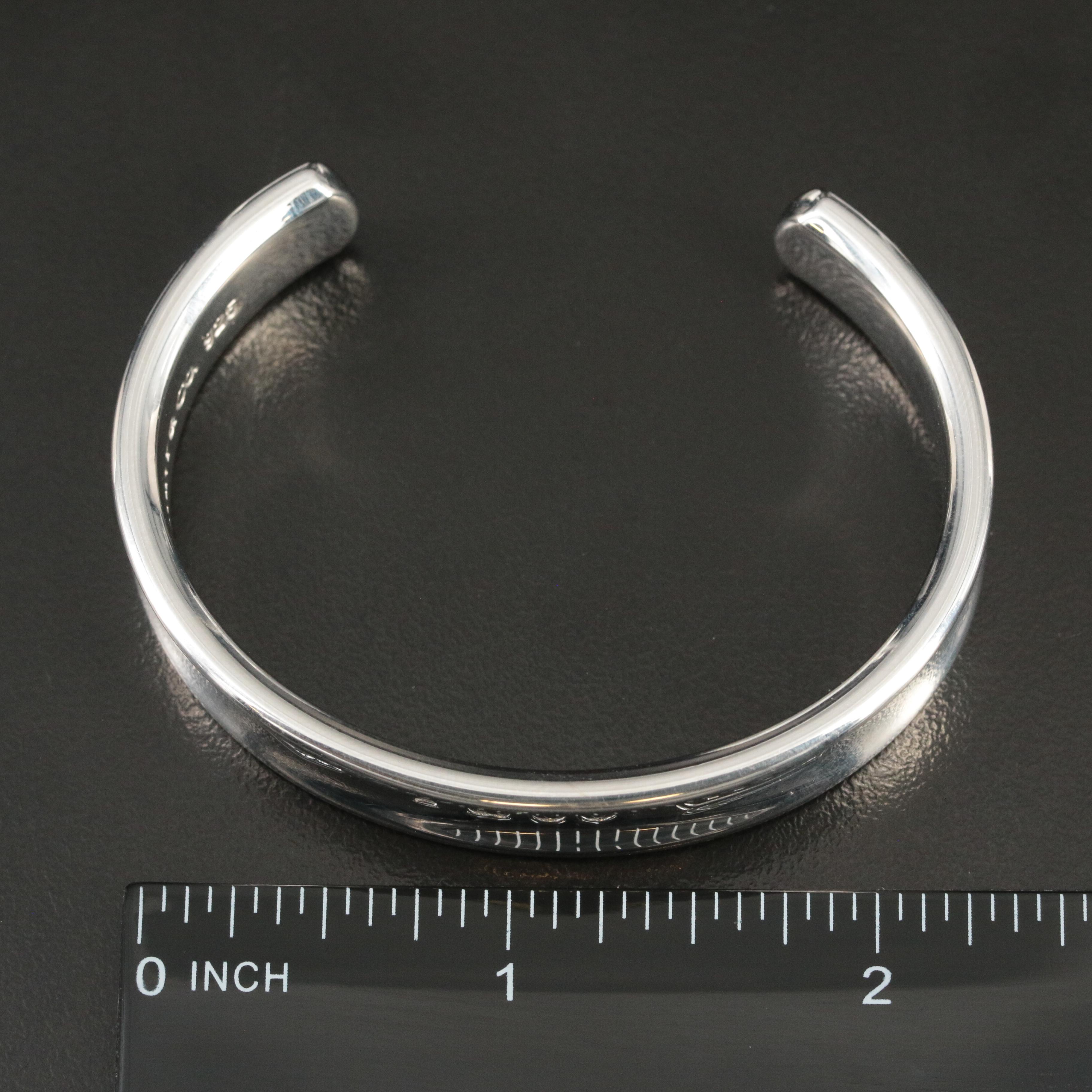 Tiffany & Co. "1837" Sterling Cuff Bracelet