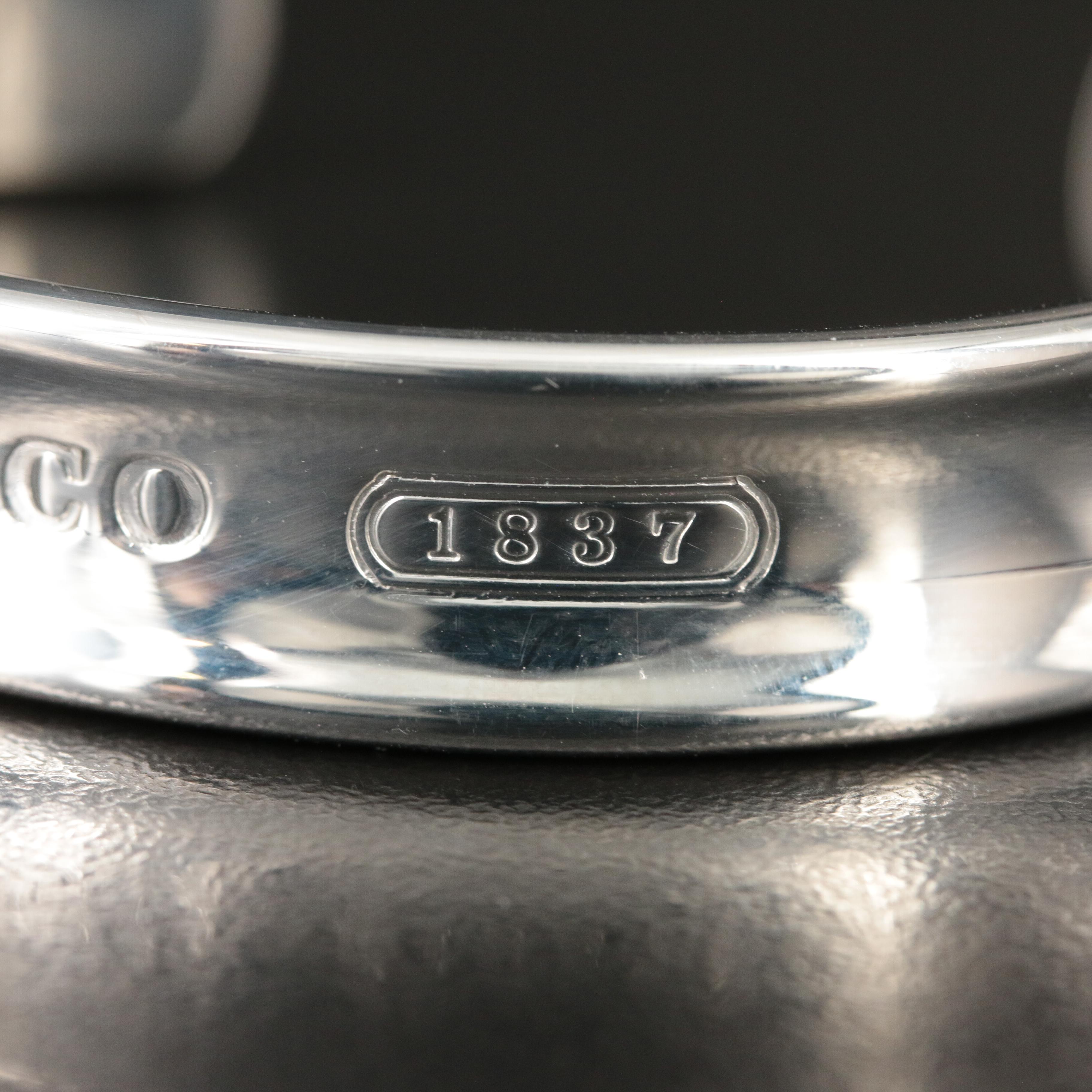 Tiffany & Co. "1837" Sterling Cuff Bracelet