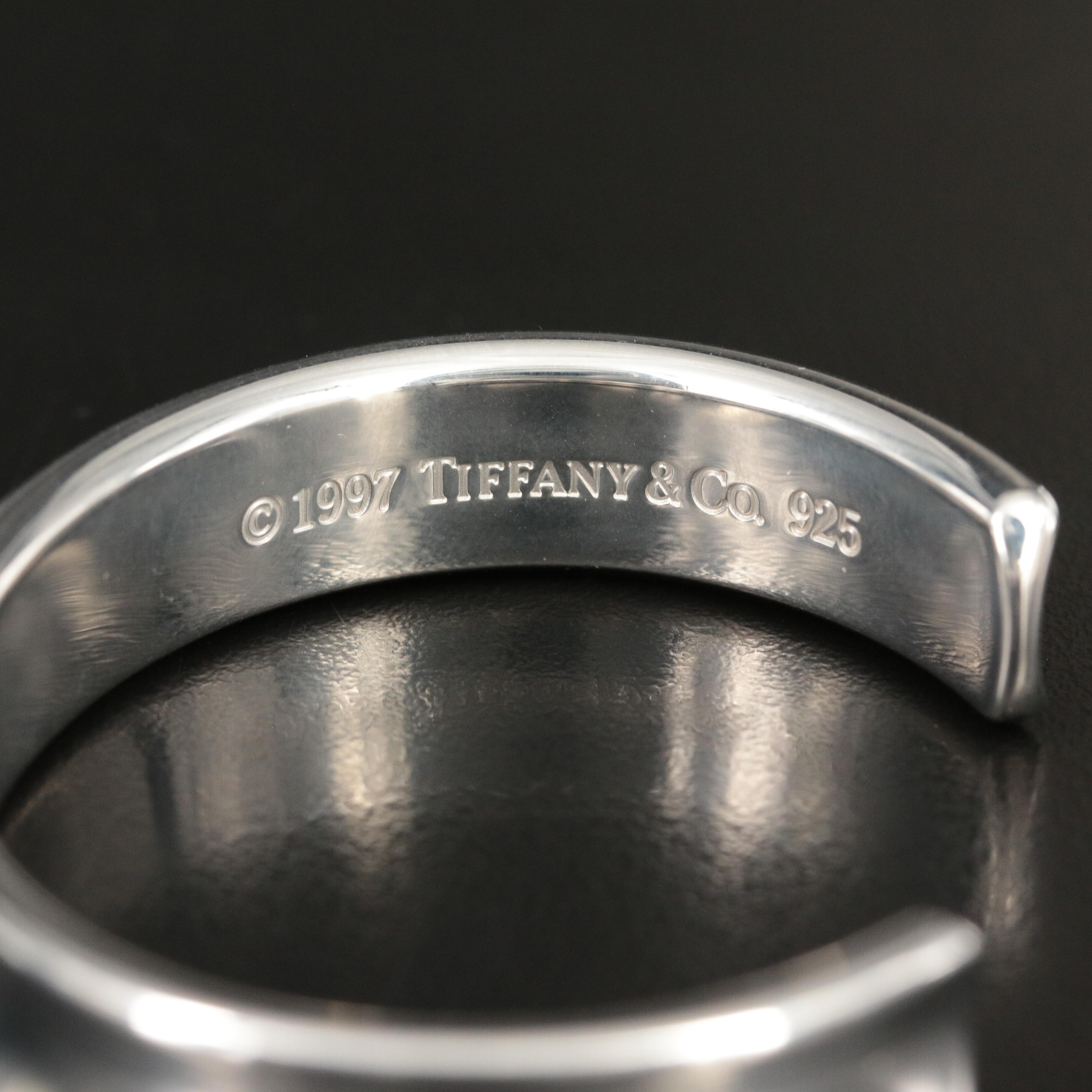 Tiffany & Co. "1837" Sterling Cuff Bracelet