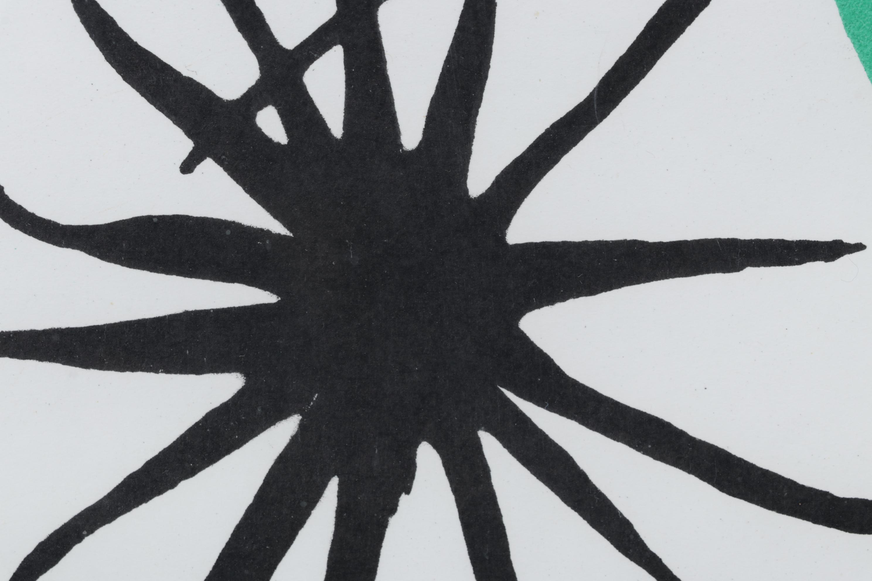 Alexander Calder Color Lithograph Poster for Jacques Damase Gallery, c. 1973