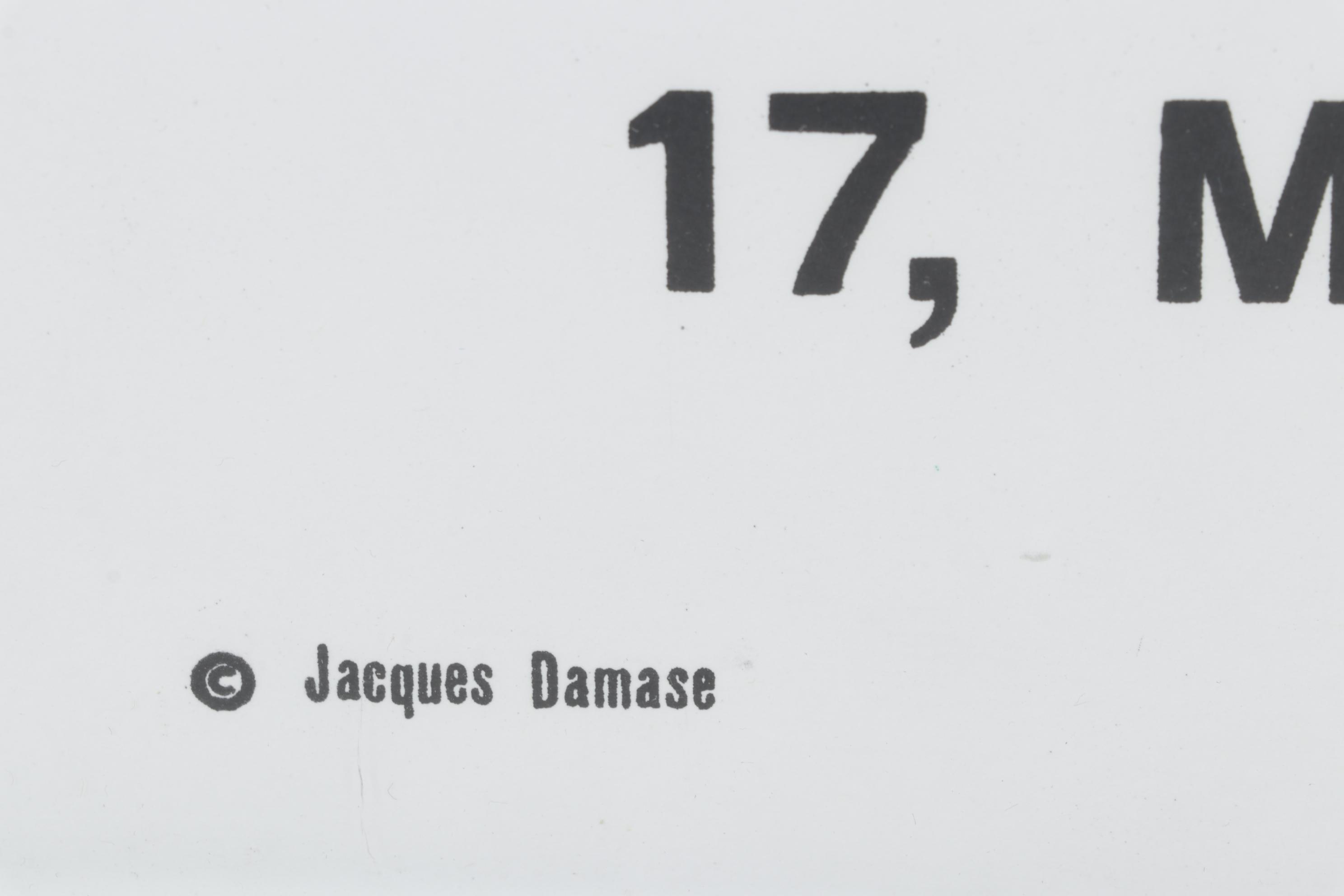 Alexander Calder Color Lithograph Poster for Jacques Damase Gallery, c. 1973